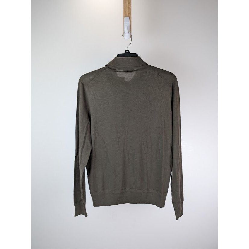 Tom Ford o1rshd1 Long sleeve Polo Shirt in Dark Green Size US L / EU 52-54 / 3 - 9 Thumbnail