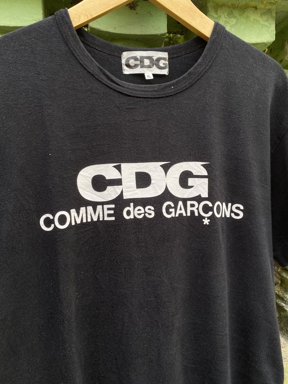 Comme des Garcons CDG BLACK TEE Size US XL / EU 56 / 4 - 2 Thumbnail
