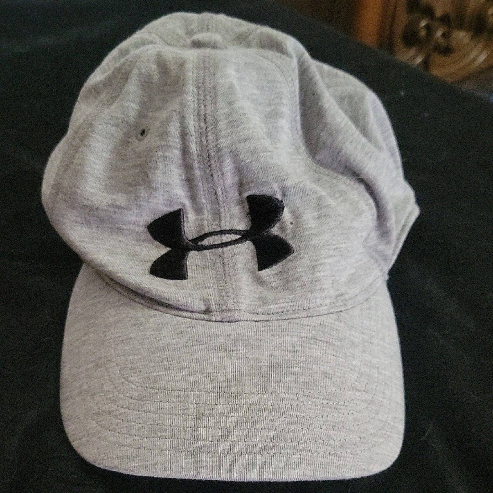 Under Armour Under Armour Heather Gray Cap with Black Logo Size ONE SIZE - 1 Thumbnail