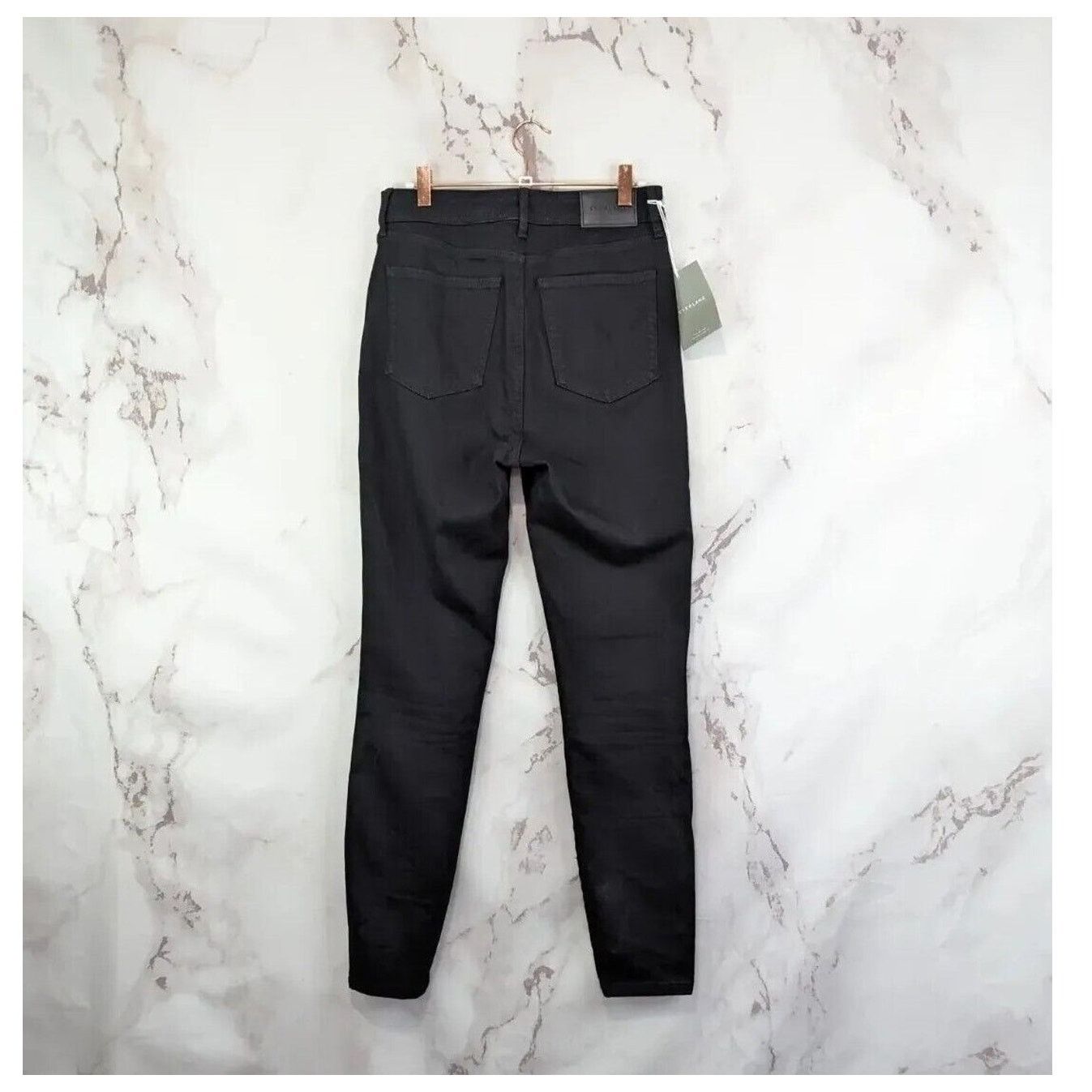 Everlane Everlane Skinny Jean Women 27 Black The Way High Regular NEW Size 27" / US 4 / IT 40 - 1 Thumbnail