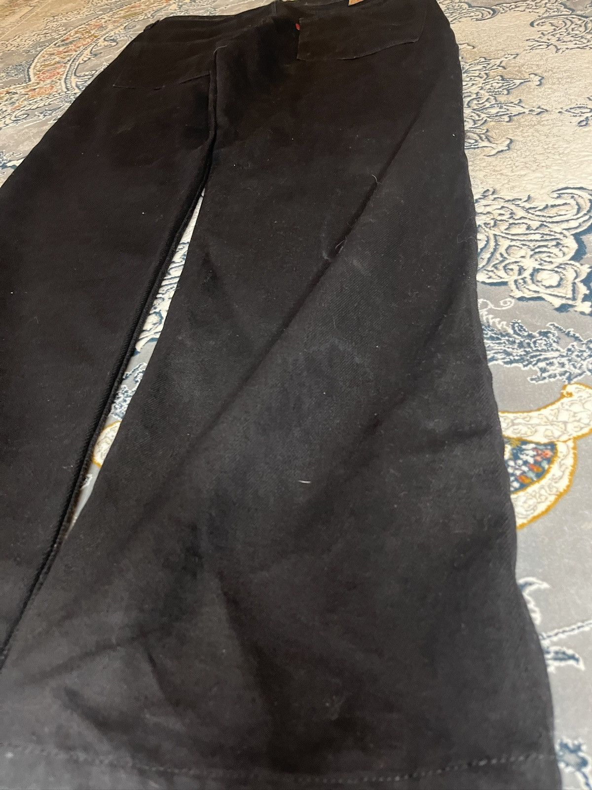 Levi's Rare Black distressed Levi’s 513 straight, bootcut jeans Size US 34 / EU 50 - 8 Thumbnail