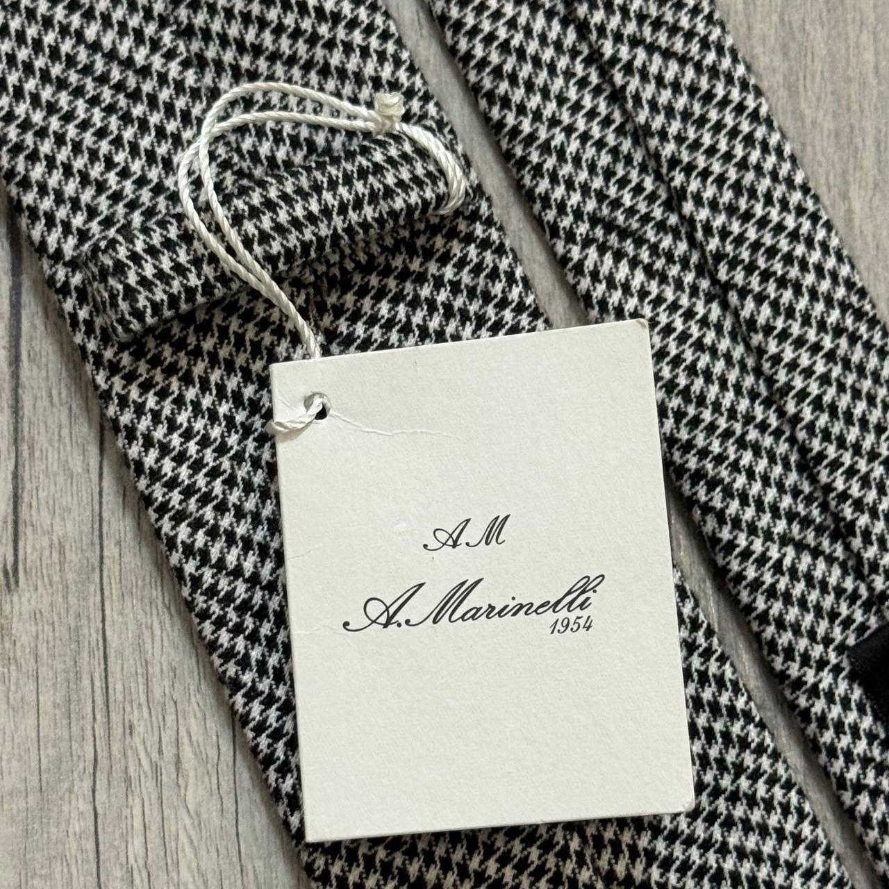 E. Marinella NEW A.Marinelli Napoli Lana Wool Tie Size ONE SIZE - 6 Thumbnail