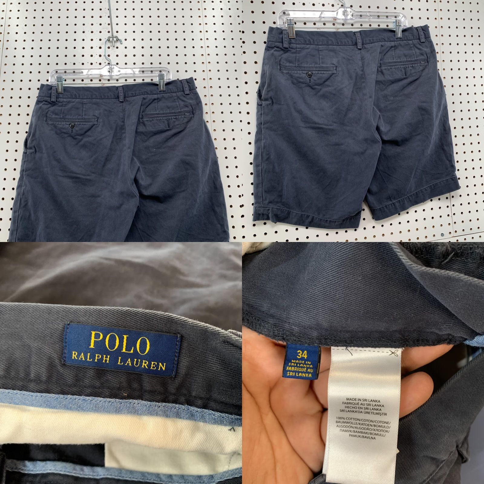 Polo Ralph Lauren Polo Ralph Lauren CHino SHorts Mens Size Fits 33x9 Navy Blue Casual & Check Out My Other Listings Size US XS / EU 42 / 0 - 8 Thumbnail