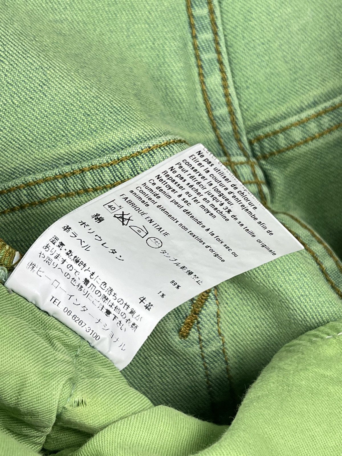 Nudie Jeans Nudie Jeans Co. Light Green Slim Fit Denim Jeans Size 33 Size US 33 - 18 Thumbnail