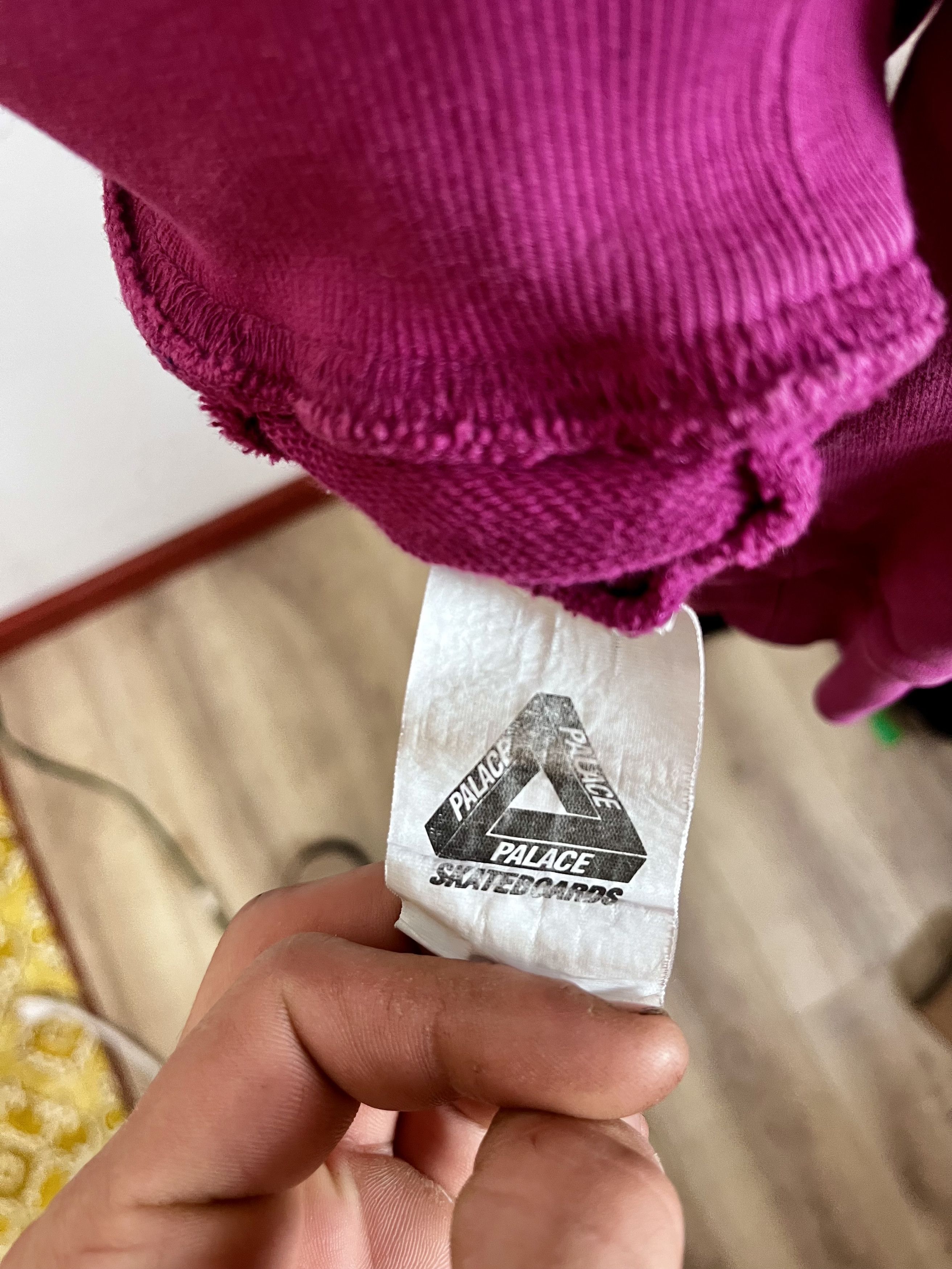 Palace Palace Two Panel Crewneck Sweatshirt - Light Purple Size US S / EU 44-46 / 1 - 4 Thumbnail