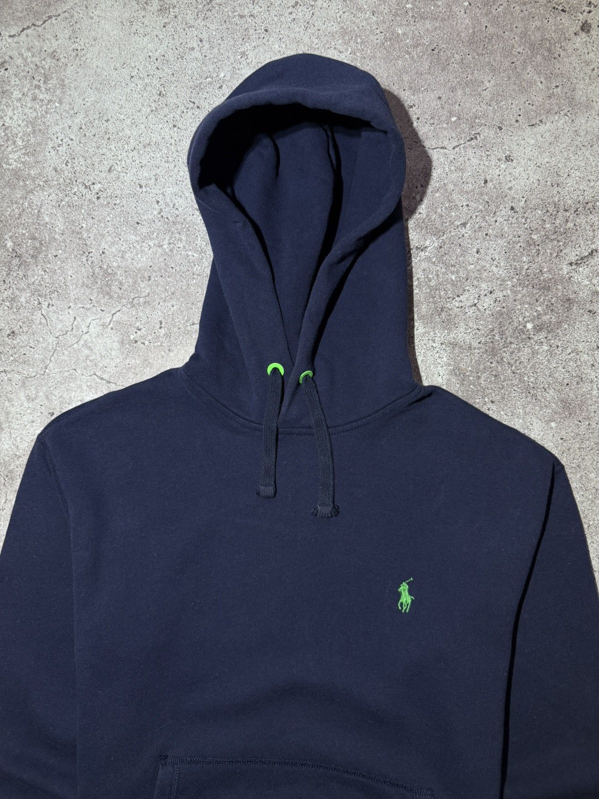 Polo Ralph Lauren × Vintage Polo Ralph Lauren Vintage Blue Cotton Hoodie Size US S / EU 44-46 / 1 - 3 Thumbnail