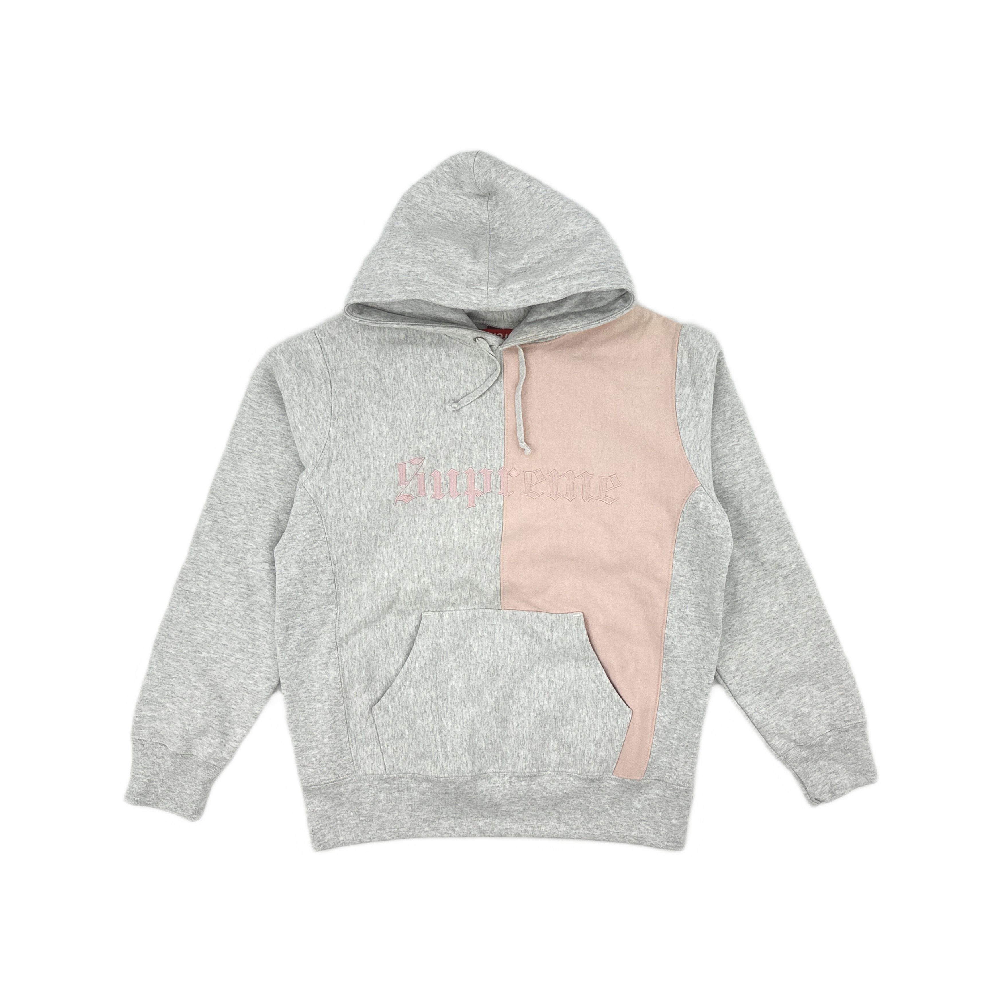 Supreme Supreme Split Old English Hooded Sweatshirt Size M Size US M / EU 48-50 / 2 - 1 Thumbnail