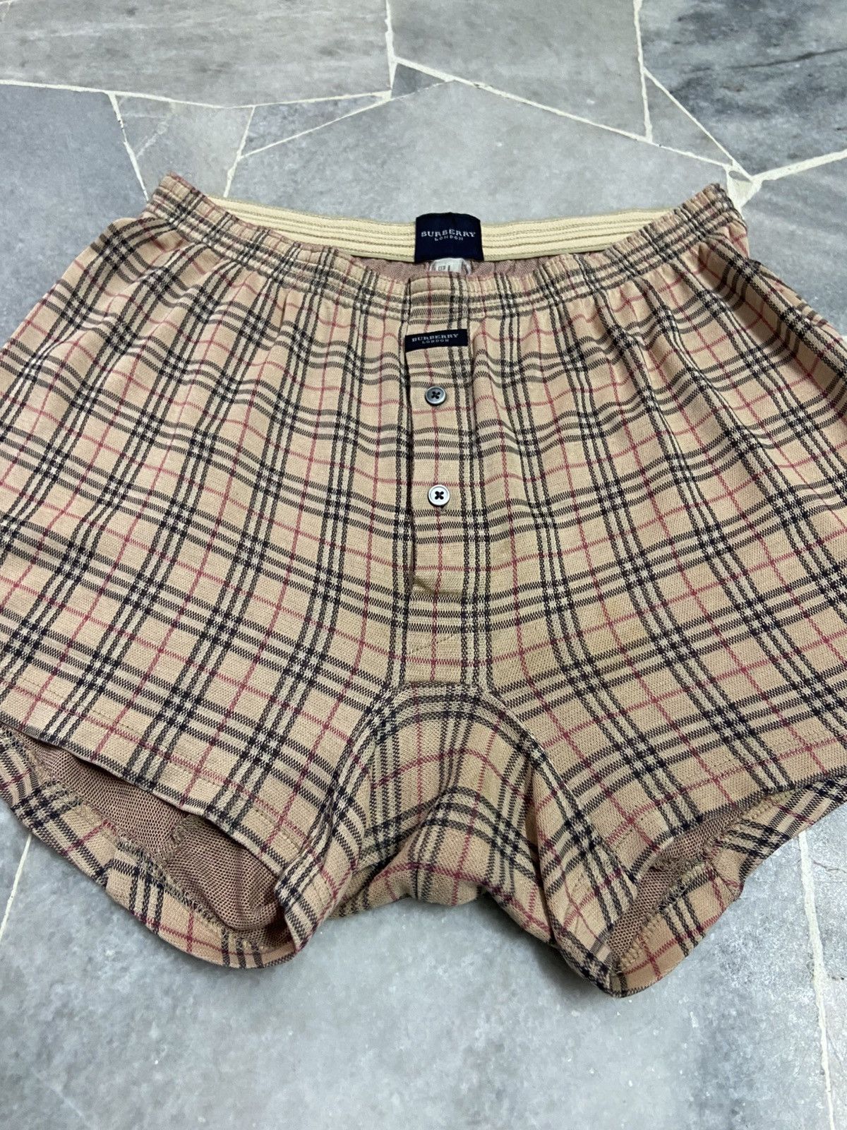 Burberry Vintage Burberry London Nova Check Shorts/Burberry Boxers Size US 32 / EU 48 - 3 Thumbnail