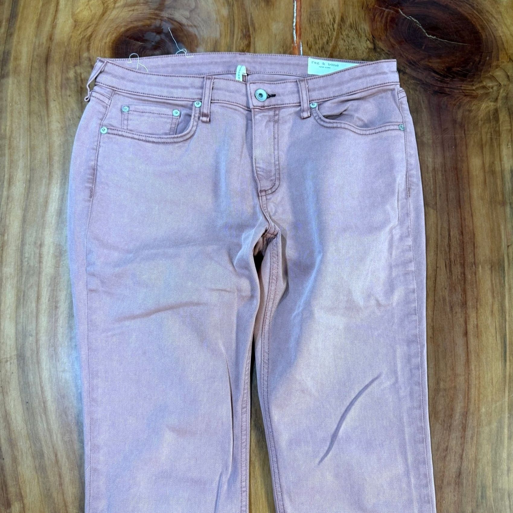 Rag & Bone Rag & Bone Dre Low rise Slim Boyfriend jeans Denim Cotton Stretch 29 Women's Size 29" - 3 Thumbnail