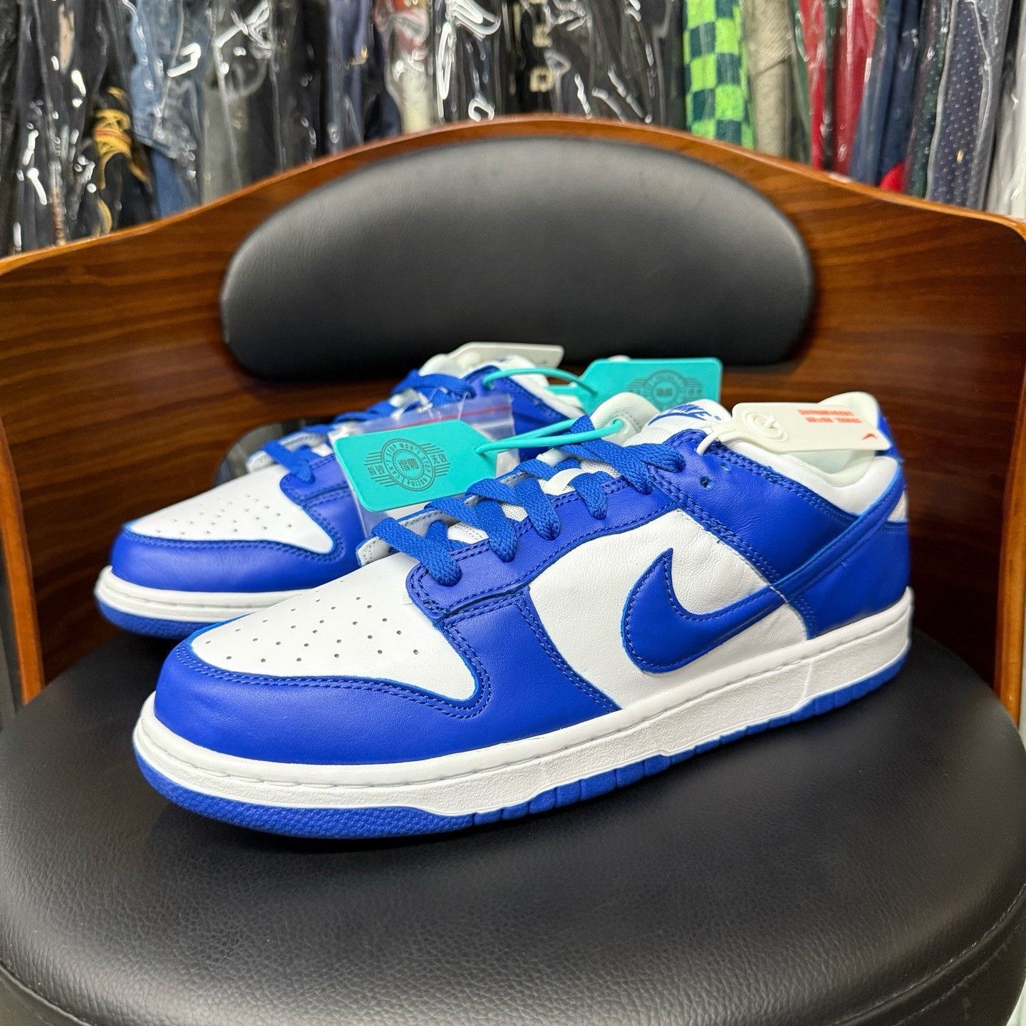 Nike Nike DUNK Blue Lowtop Sneakers 43 Men Size US 10 / EU 43 - 1 Thumbnail
