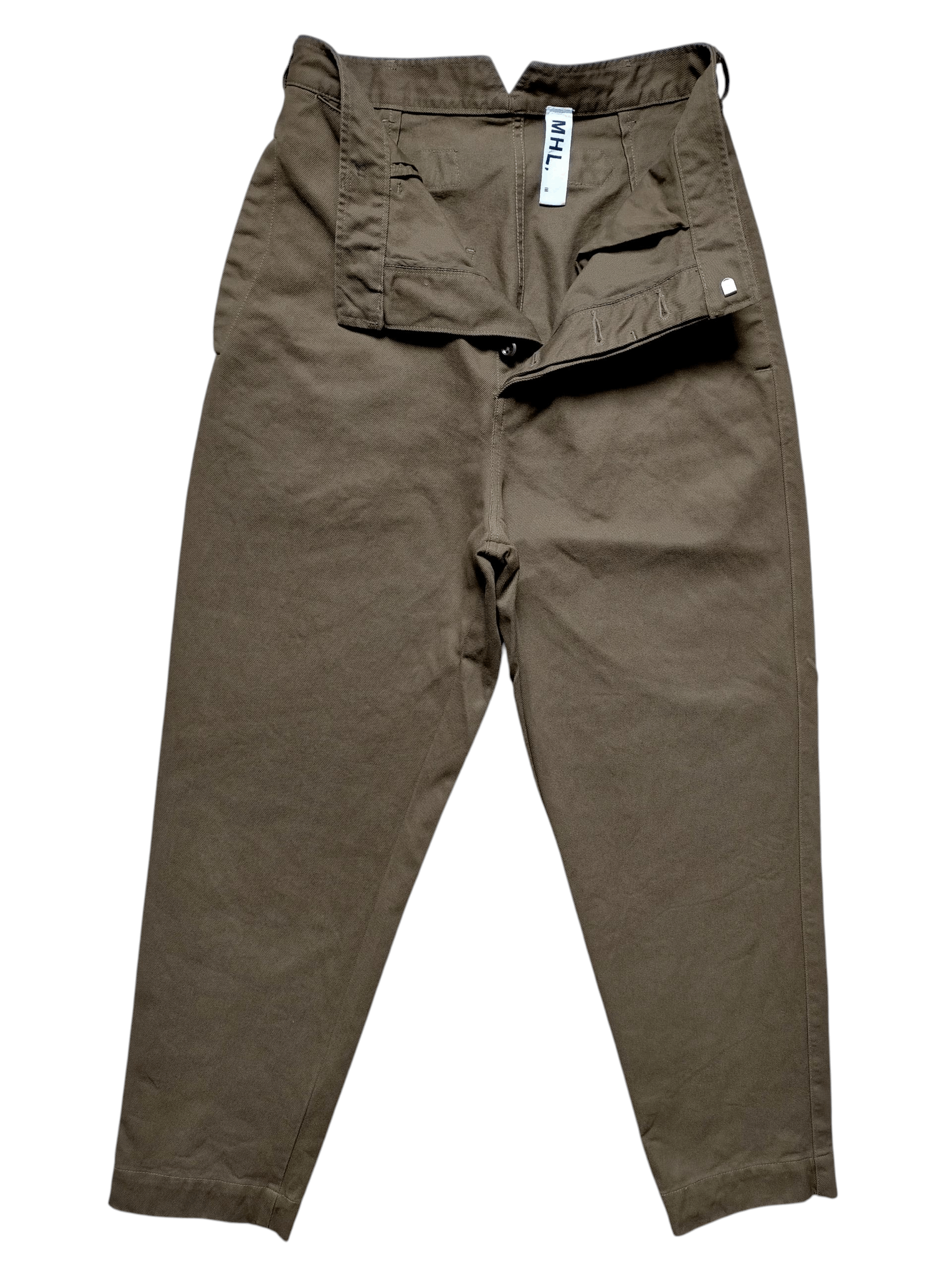 Margaret Howell Margaret Howell Japan Olive Green Trouser Army Single Pocket Size US 29 - 1 Thumbnail