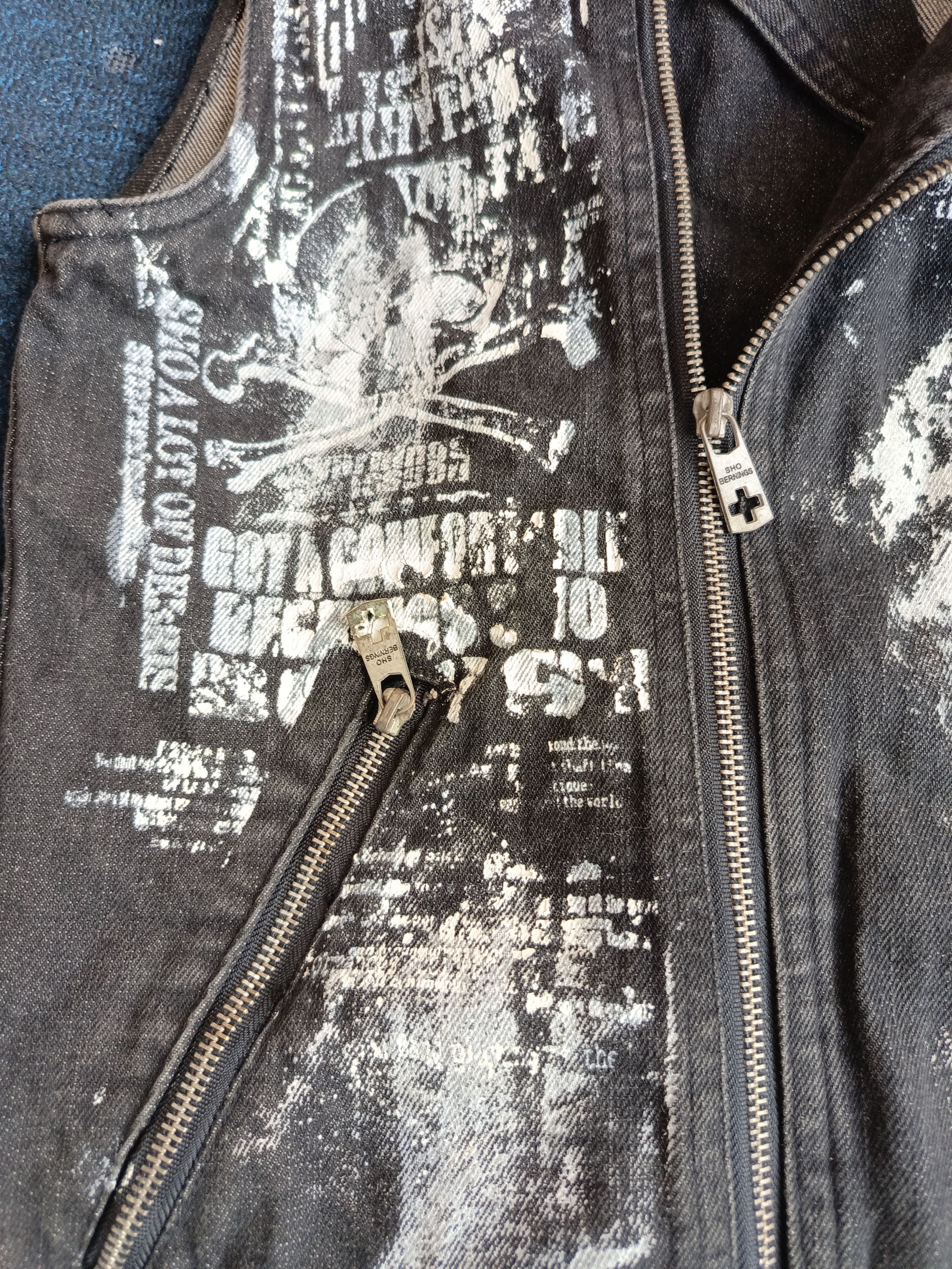 Mari's Rock Bernings Sho Punk Vests Size US L / EU 52-54 / 3 - 9 Thumbnail