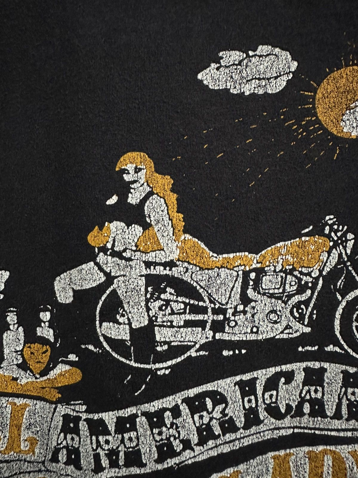 Harley Davidson × Vintage Vintage Harley-Davidson Of Sarasota Florida Faded Tee Size US S / EU 44-46 / 1 - 4 Thumbnail