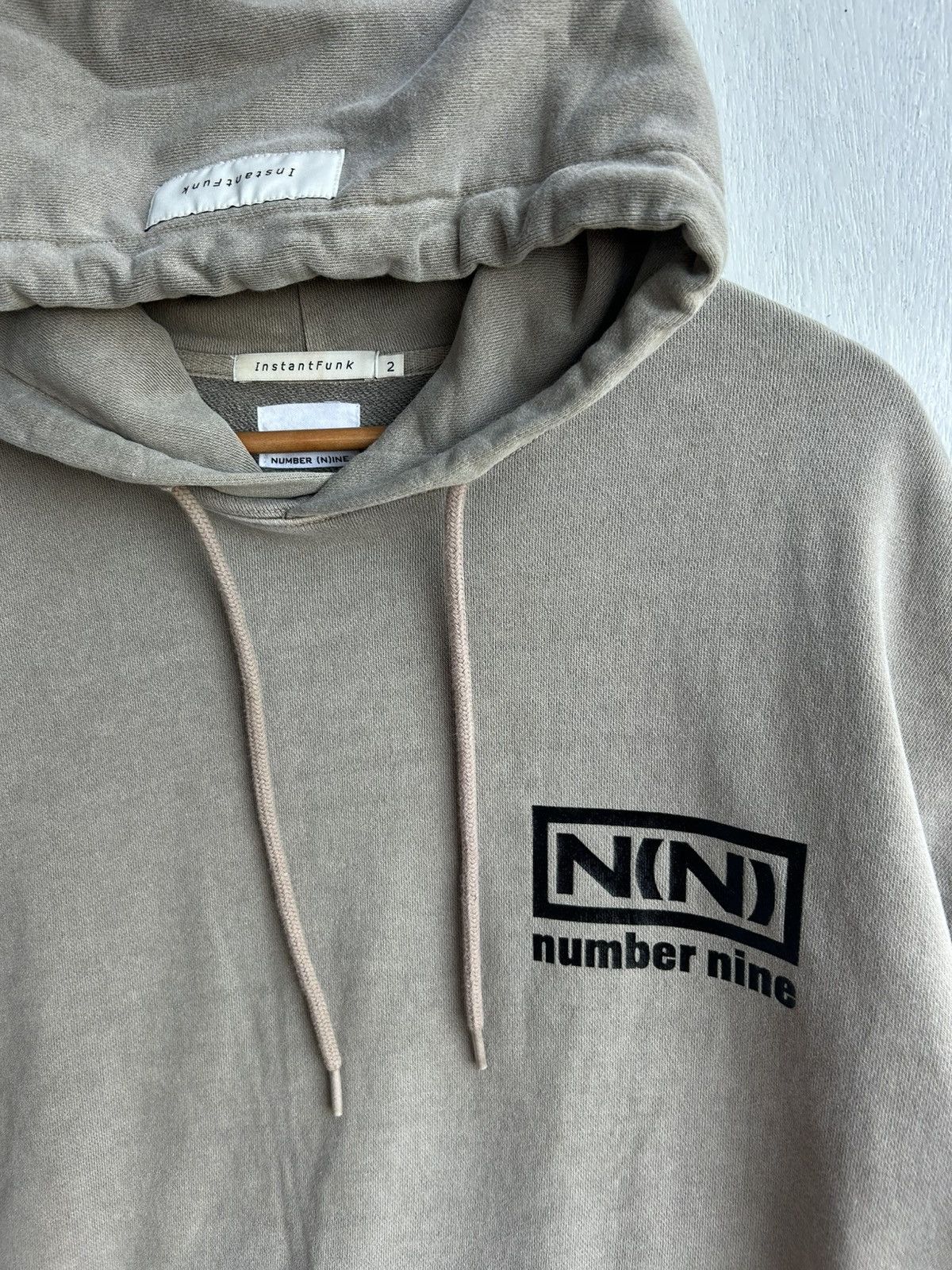 Number (N)ine Number Nine x Instant Funk hoodie pullover Size US XL / EU 56 / 4 - 2 Thumbnail