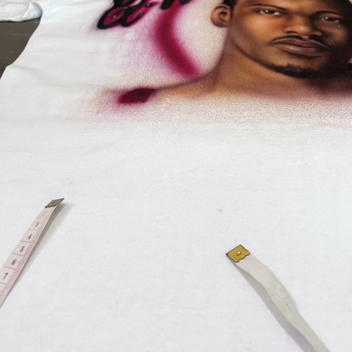 NBA Vintage Y2K Qyntel Woods Blazers Airbrush 6XL oversized Size US XXL / EU 58 / 5 - 6 Thumbnail