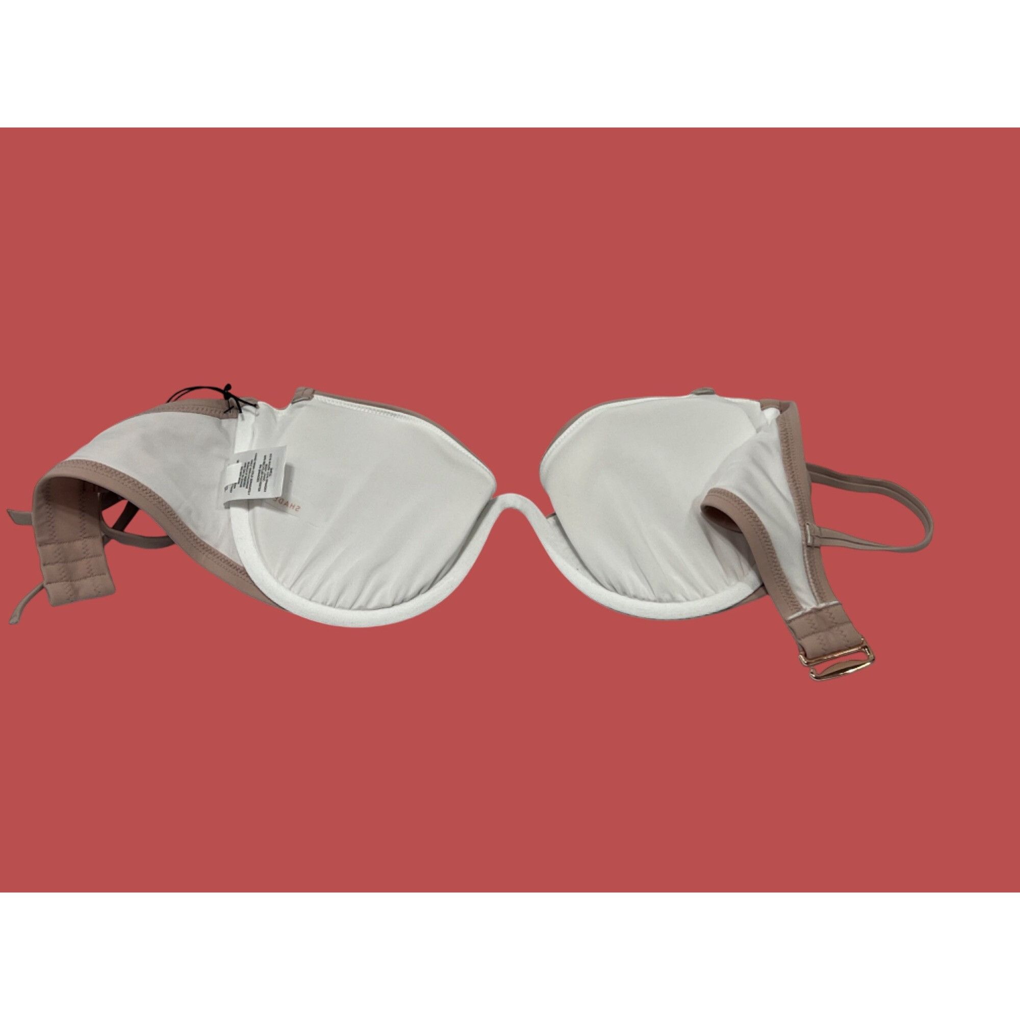Other Shade & Shore - Women's Tie Shoulder Underwired Ruched Bikin Size ONE SIZE - 7 Thumbnail