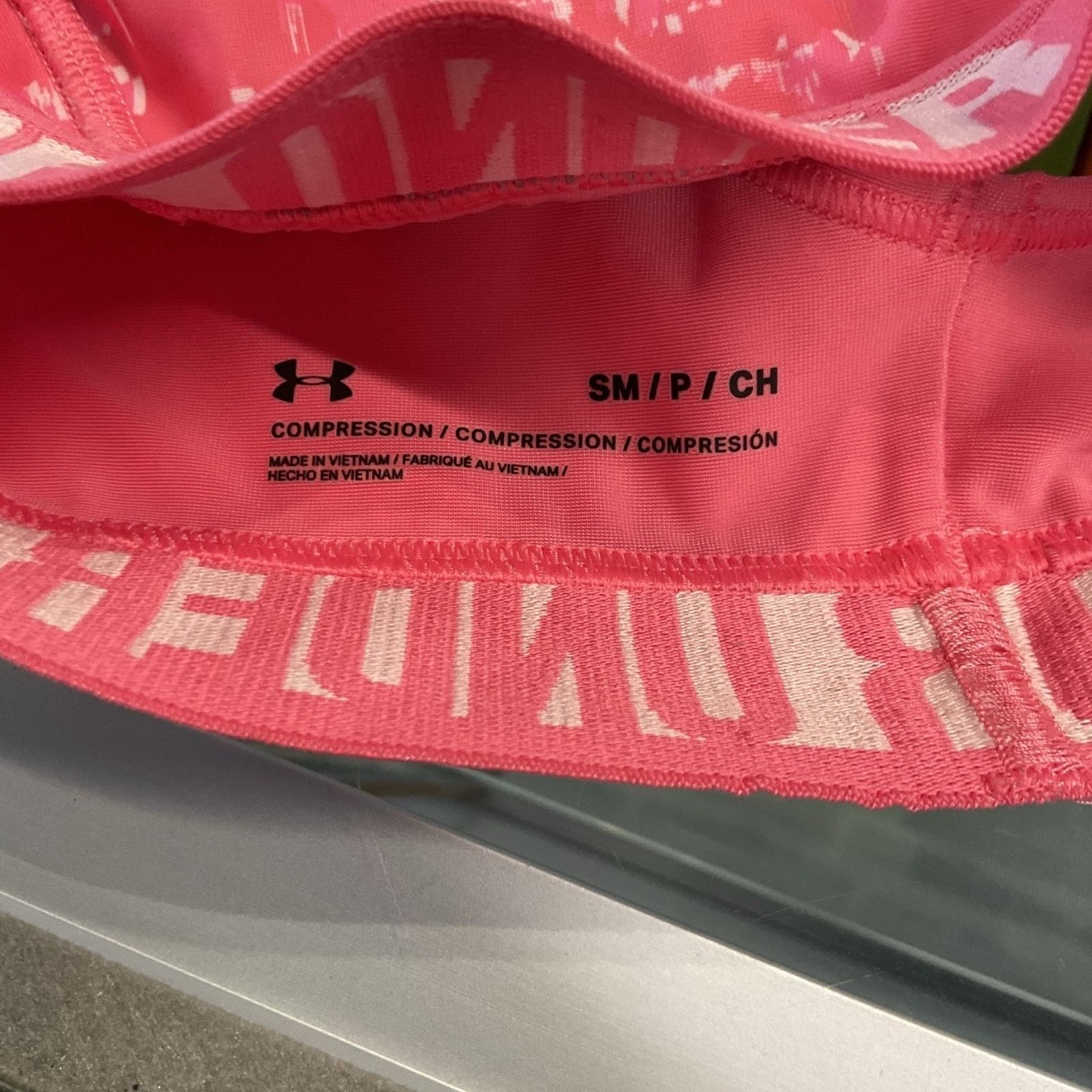 Under Armour Under Armour Pink Compression Sports Bra Size S / US 4 / IT 40 - 3 Thumbnail
