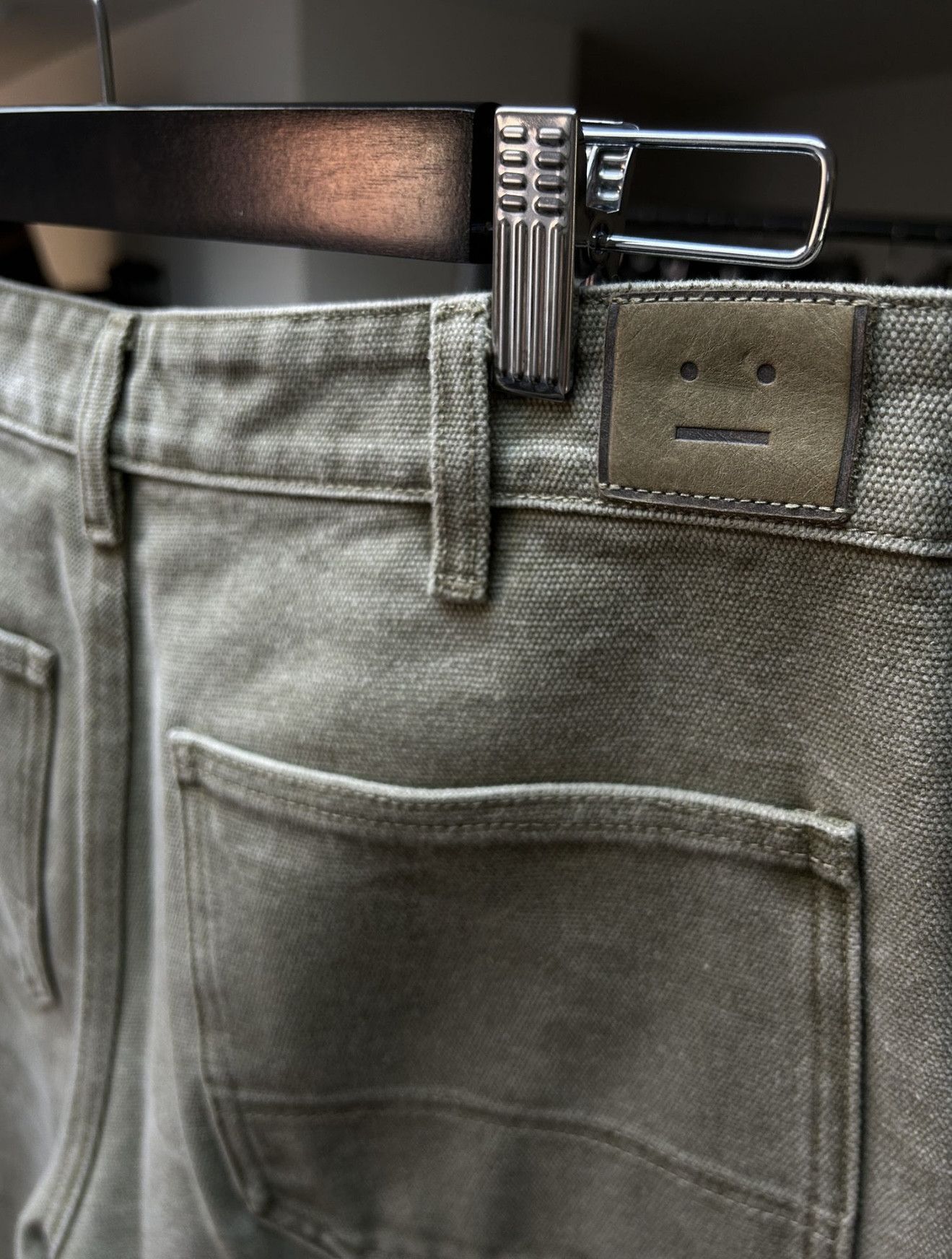 Acne Studios Acne Studios Green Wash Denim Size US 33 - 6 Thumbnail