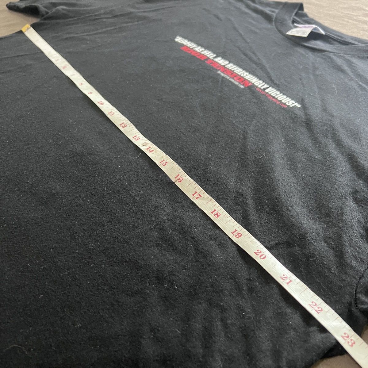 Expert Horror Vintage Y2K High Tension Movie Promo Tee XL Psychological Size US XL / EU 56 / 4 - 6 Thumbnail