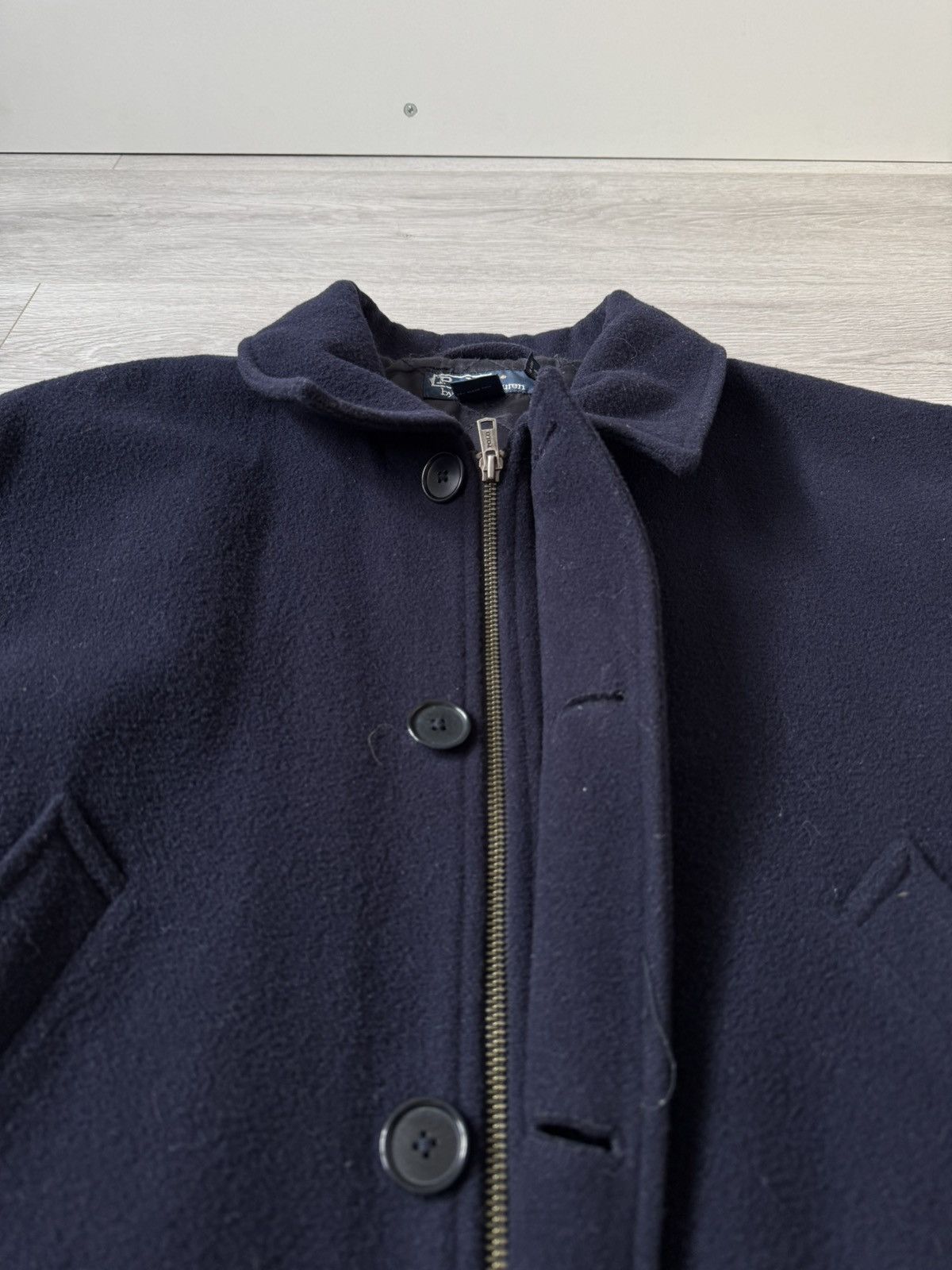 Polo Ralph Lauren Navy wool vintage Ralph Lauren coat, size XL Size US XL / EU 56 / 4 - 5 Thumbnail