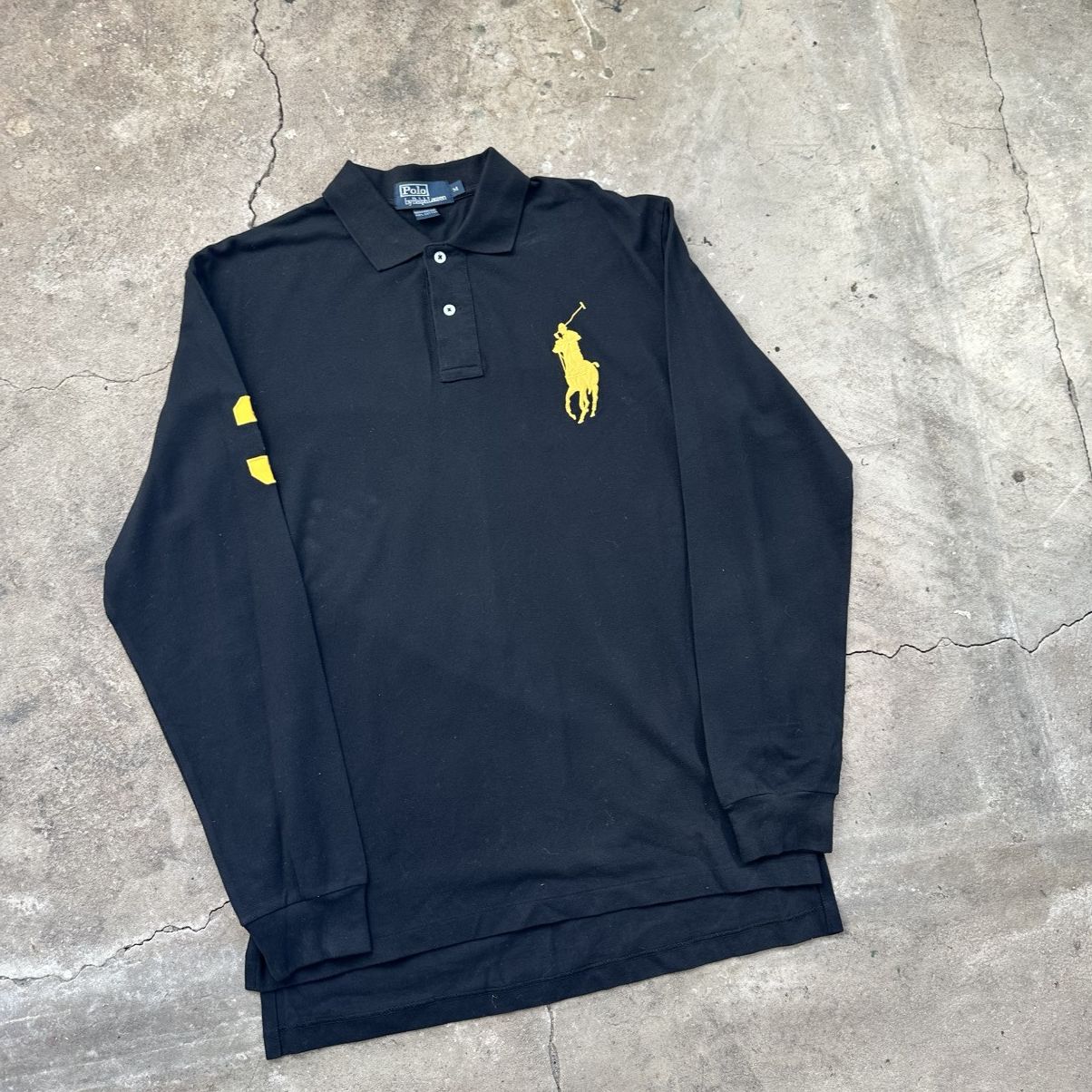 Polo Ralph Lauren Ralph Lauren big pony vintage rugby long sleeve Size US M / EU 48-50 / 2 - 2 Thumbnail
