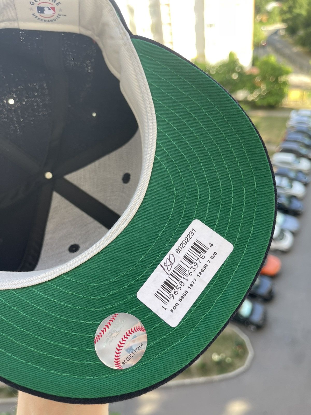 Fear of God × New Era 7 5/8 New Era Fear of God Essentials Fitted Cap 59FIFTY Size ONE SIZE - 7 Thumbnail