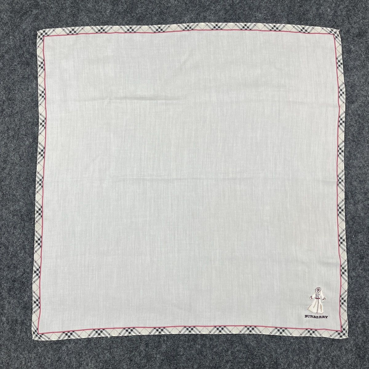 Vintage Burberry Handkerchief / Bandana / Neckerchief B467 Size ONE SIZE - 2 Thumbnail