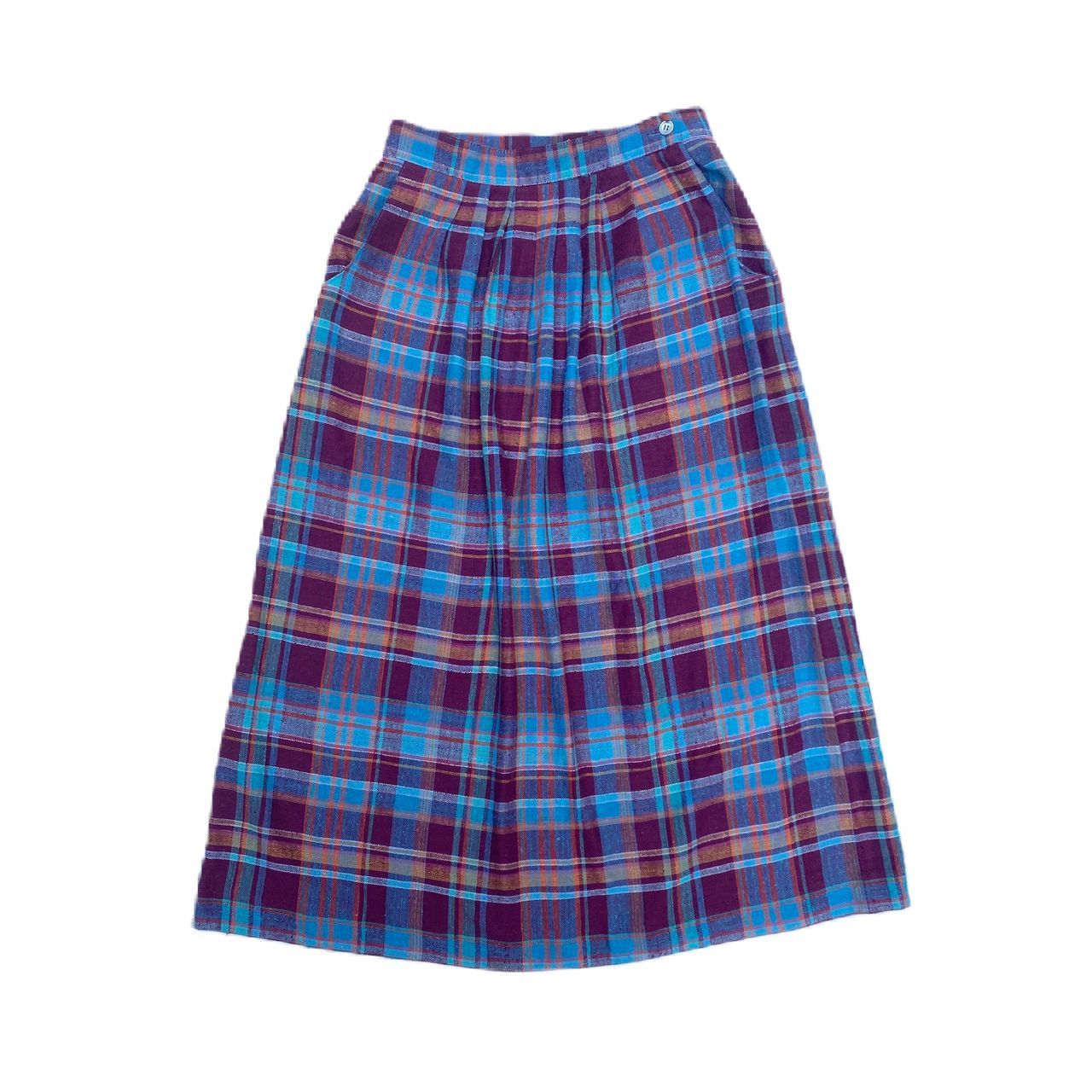 Vintage VINTAGE SOUTHERN LADY SKIRT SIZE 5/6 TARTAN PLAID SKIRT Size 26" / US 2 / IT 38 - 1 Thumbnail