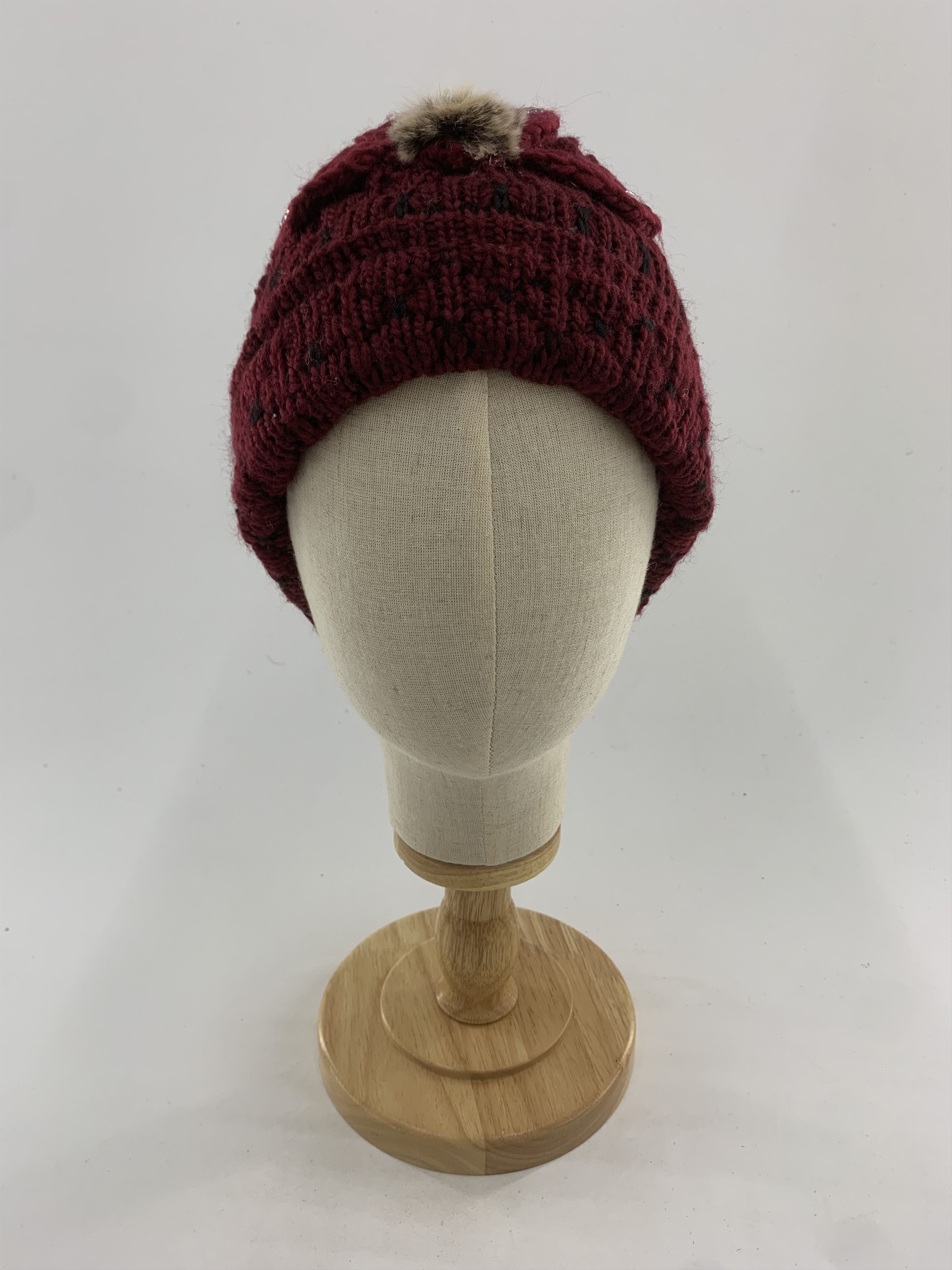 Handmade × Vintage Vintage Beanie Hat Snowcap Size ONE SIZE - 2 Thumbnail