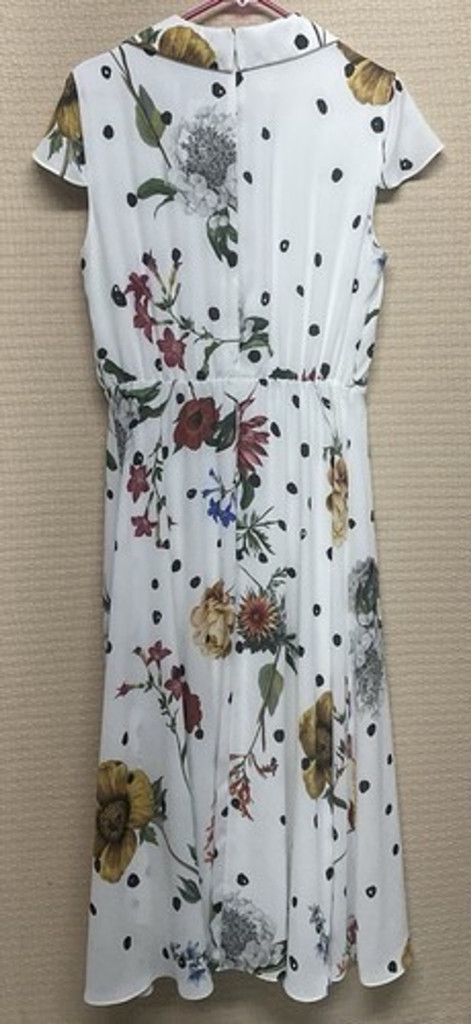 Joseph Ribkoff Joseph Ribkoff Dots Floral TeaFit &Flare Midi Dress Women 12 Size XL / US 12-14 / IT 48-50 - 10 Thumbnail