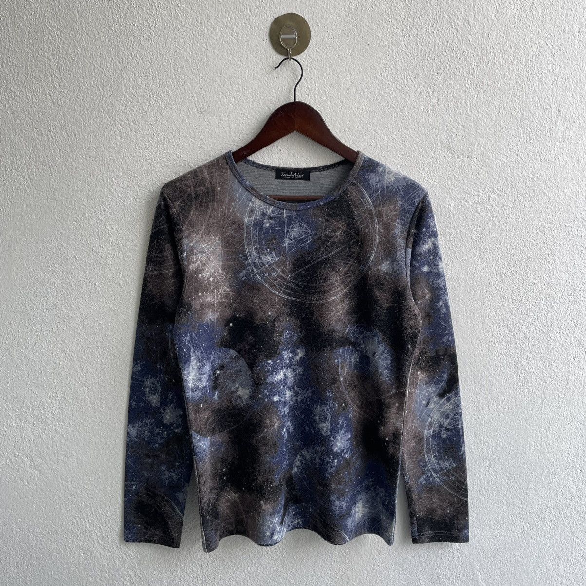 Tornado Mart Vintage Tornado Mart "Galaxy Pattern" Longsleeve Shirts Size US S / EU 44-46 / 1 - 1 Thumbnail