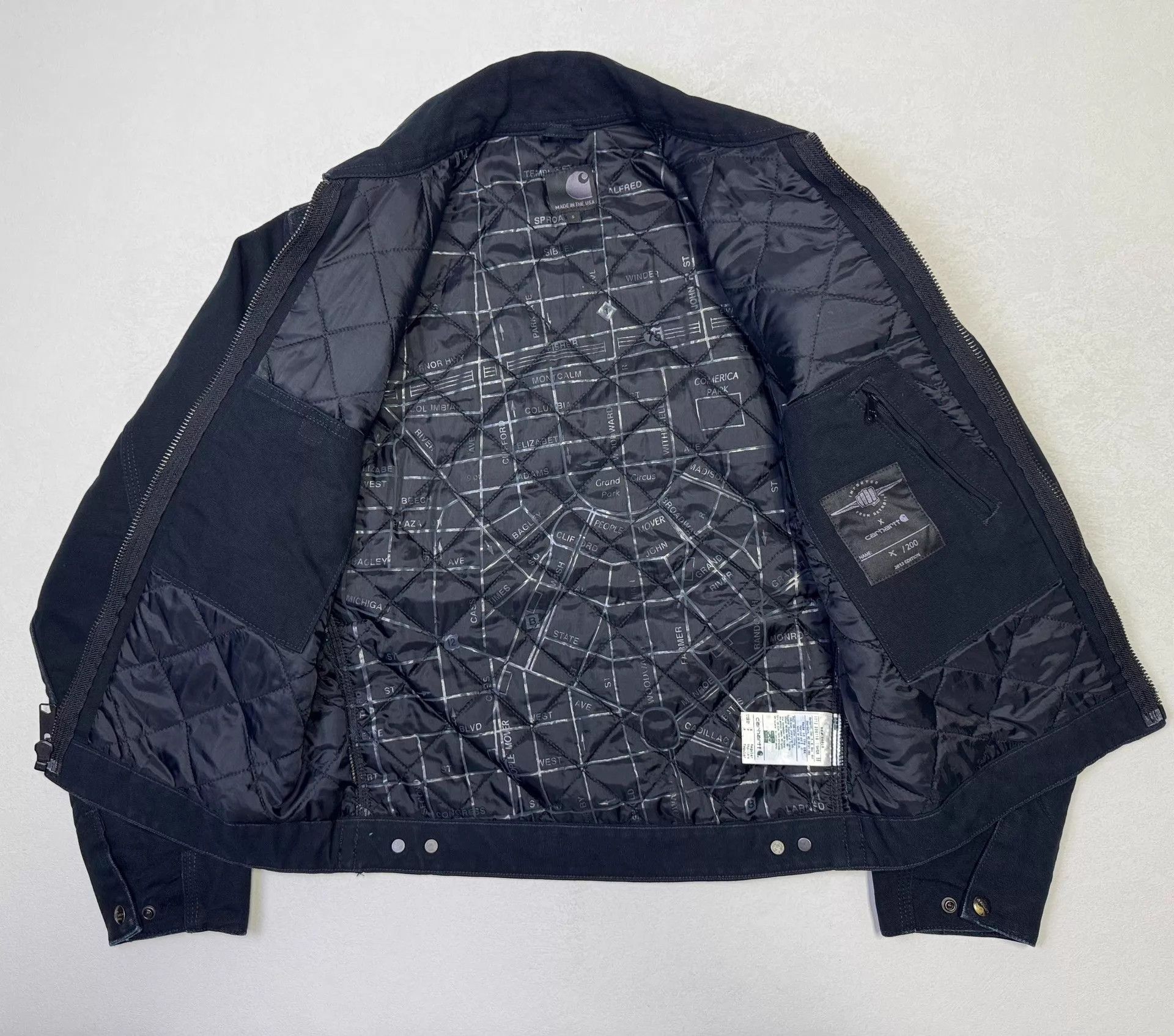 Carhartt Carhartt Detroit Jacket Chrysler Collab Blackout S USA 12 Size US S / EU 44-46 / 1 - 4 Thumbnail
