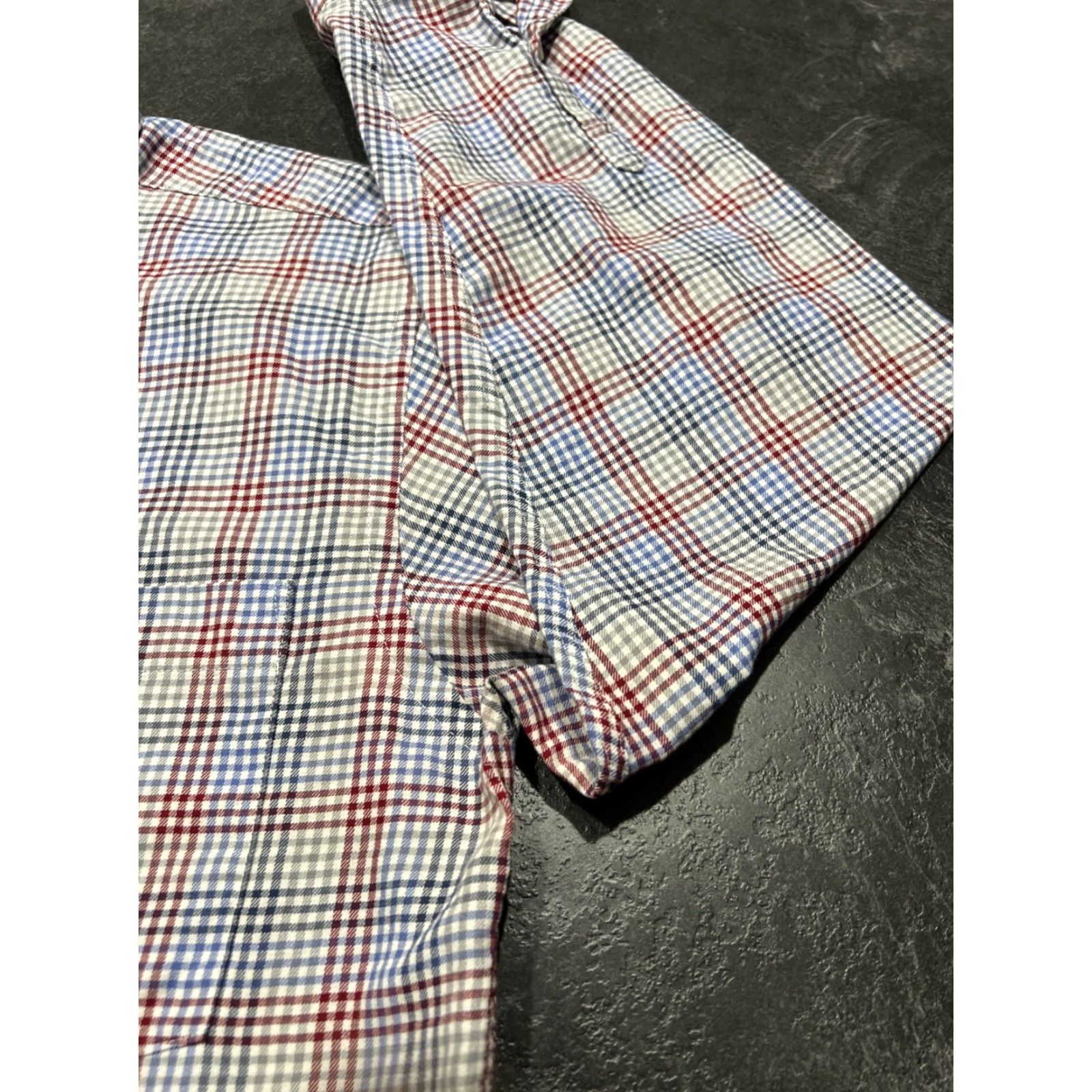 Southern Proper Southern Proper Mens Plaid Button-Up Shirt Block M Multi Color LS Button-Down Cotton Regular Fit Size US M / EU 48-50 / 2 - 3 Thumbnail