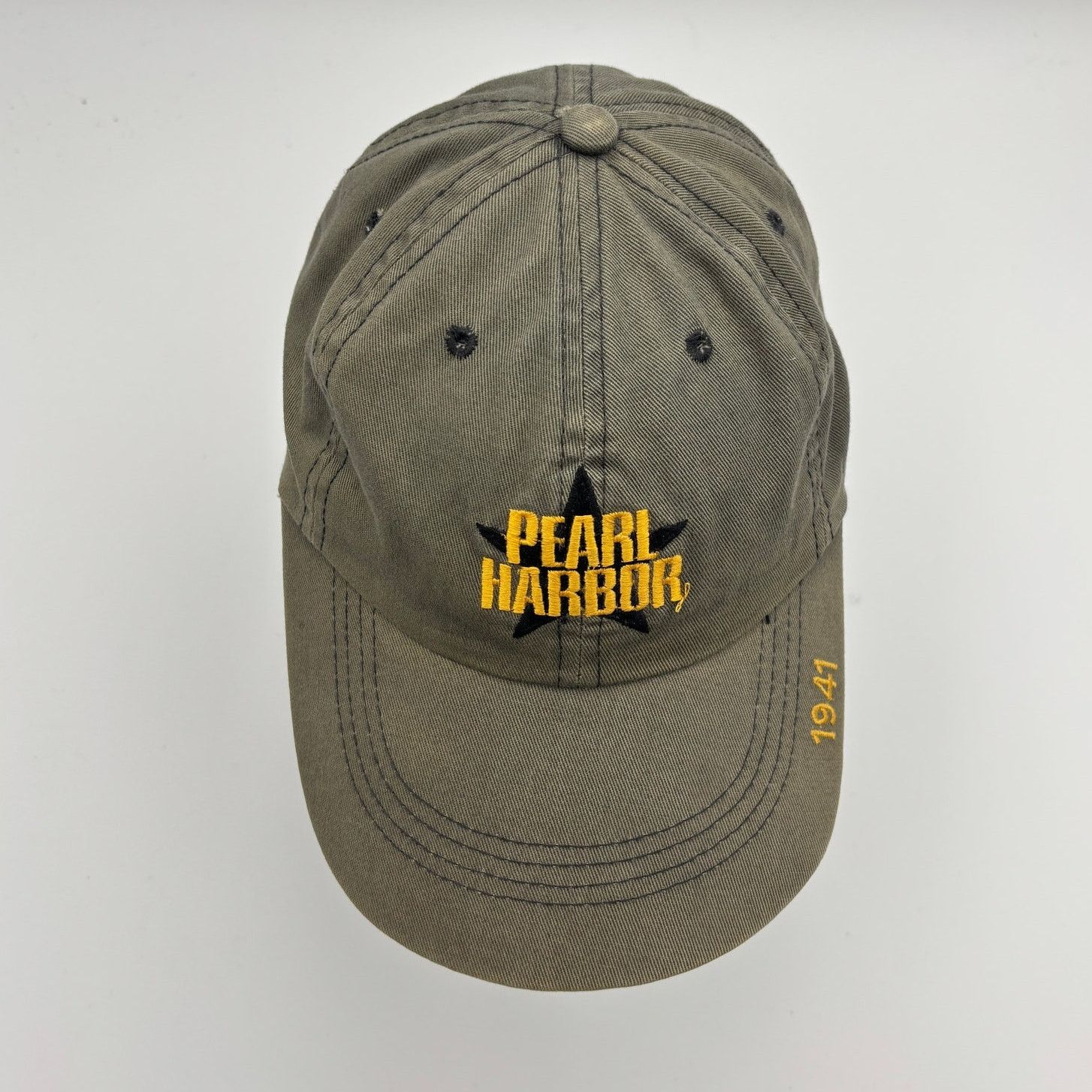 Vintage Pearl Harbor Cast Crew Michael Bay Jerry Bruckheimer Hat Size ONE SIZE - 7 Thumbnail