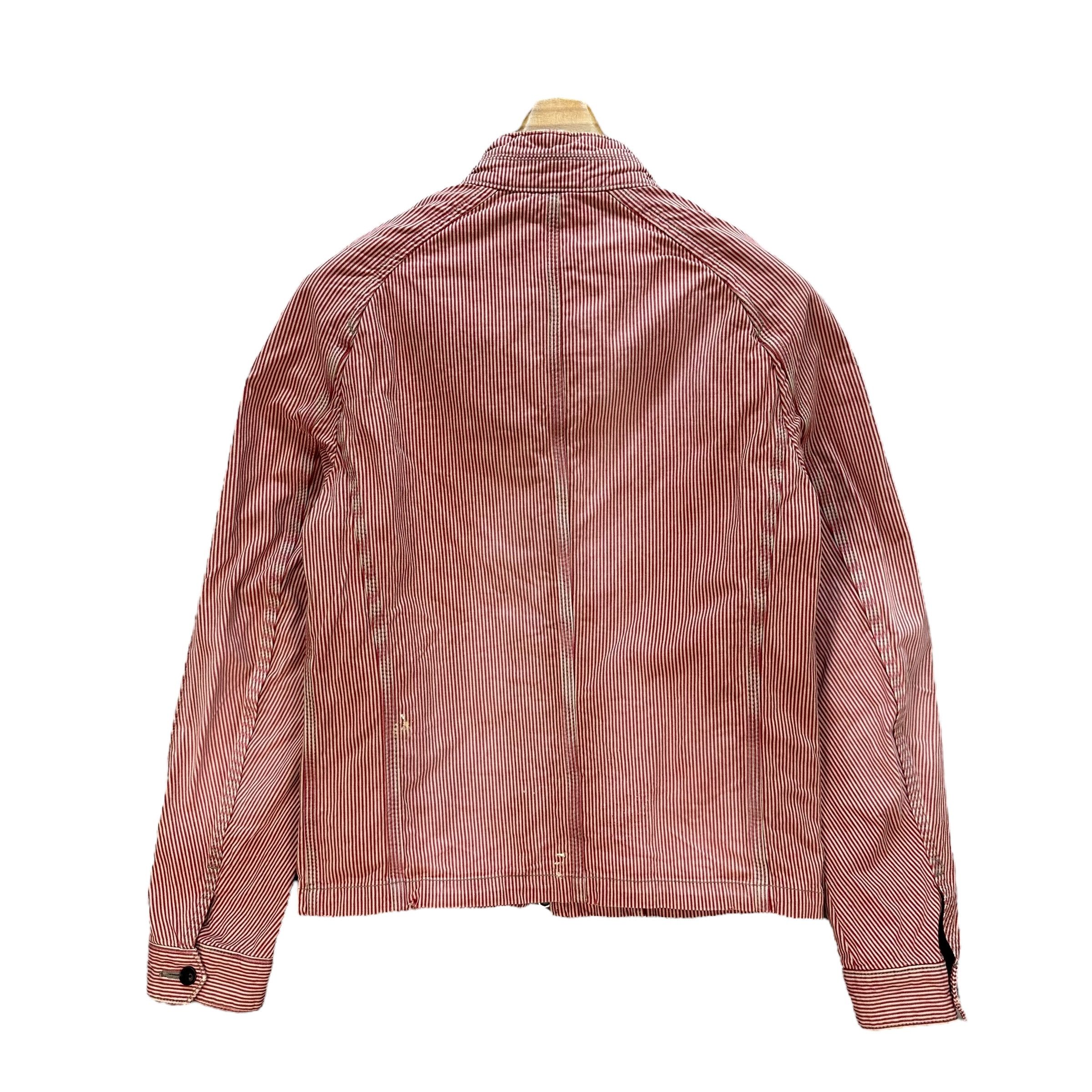 Lounge Lizard Lounge Lizard Red Hickory Striped Jacket #A24-0545 Size US XS / EU 42 / 0 - 11 Thumbnail
