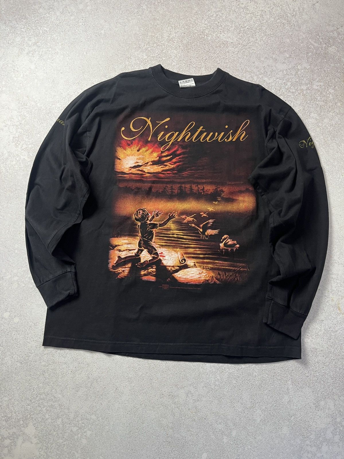 Band Tees 2000 Nightwish Wishmaster Album Cover LongSleeve Tee Size US XL / EU 56 / 4 - 1 Thumbnail