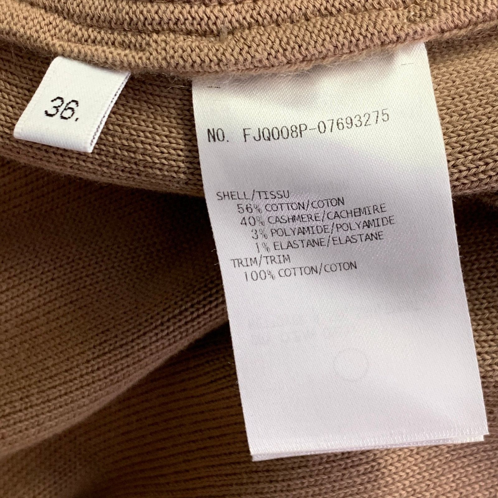 Thom Browne THOM BROWNE Brown Cream Cotton Blend Stripe Casual Pants Size 25" / US 0 / IT 36 - 7 Thumbnail