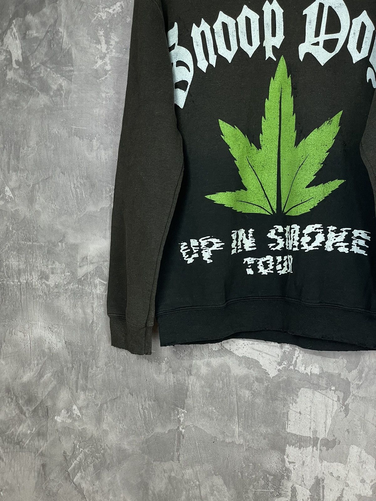 Snoop Dogg × Vintage Snoop Dog Vintage 90S Crazy Distressed Rasta Sweatshirt Size US M / EU 48-50 / 2 - 5 Thumbnail