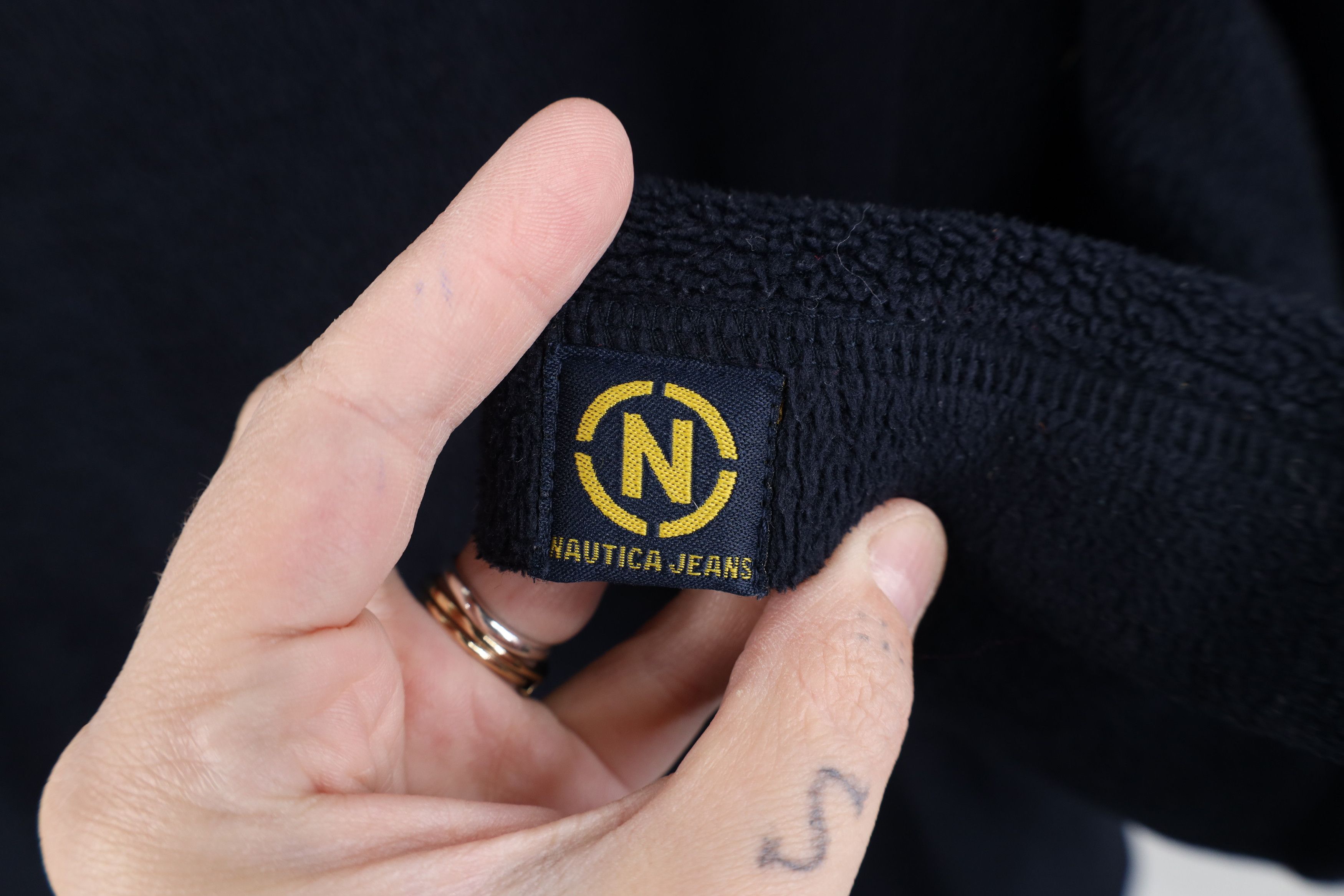Nautica Vintage 90s Nautica Spell Half Zip Fleece Pullover Sweater Size US XL / EU 56 / 4 - 4 Thumbnail