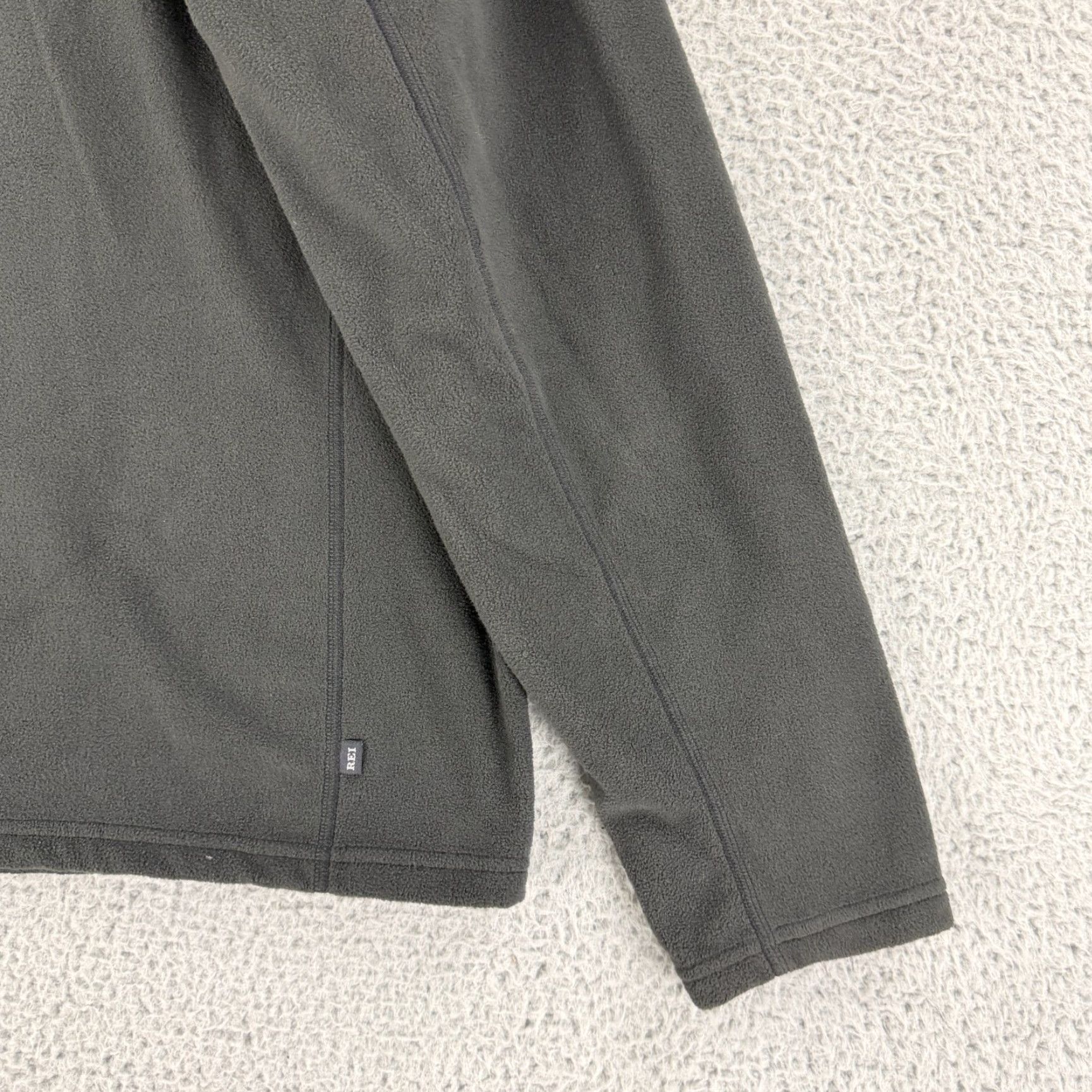 Vintage REI Fleece 1/2 Zip Sweater Mens XXL Black Long Sleeve Pullover Winter Size US XXL / EU 58 / 5 - 3 Thumbnail