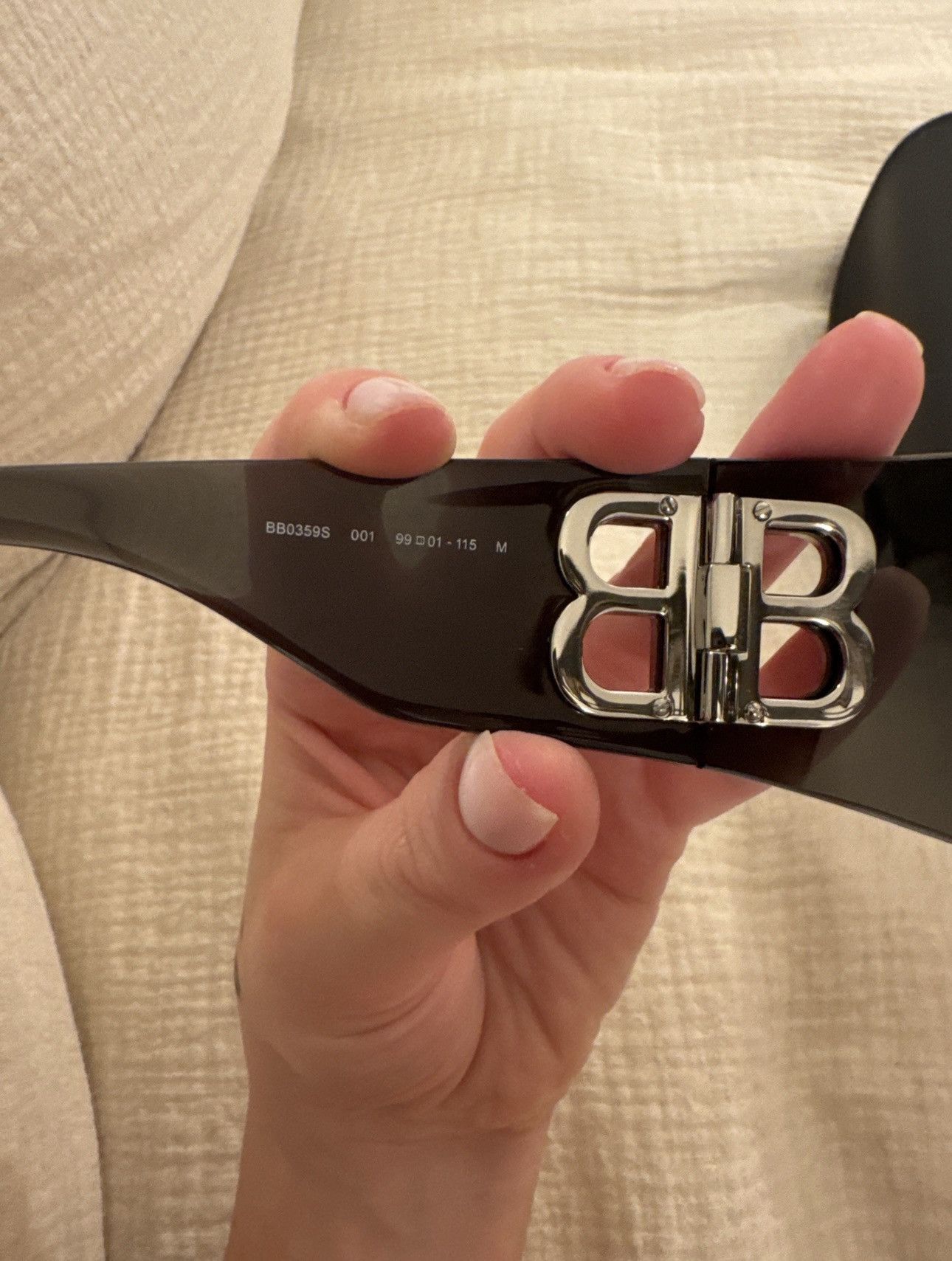 Balenciaga Balenciaga Bossy Mask Sunglasses Size ONE SIZE - 3 Thumbnail