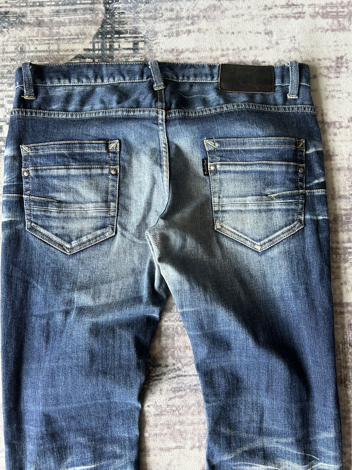 Tornado Mart Tornado Mart Mudwash Flared Jeans Size US 34 / EU 50 - 8 Thumbnail
