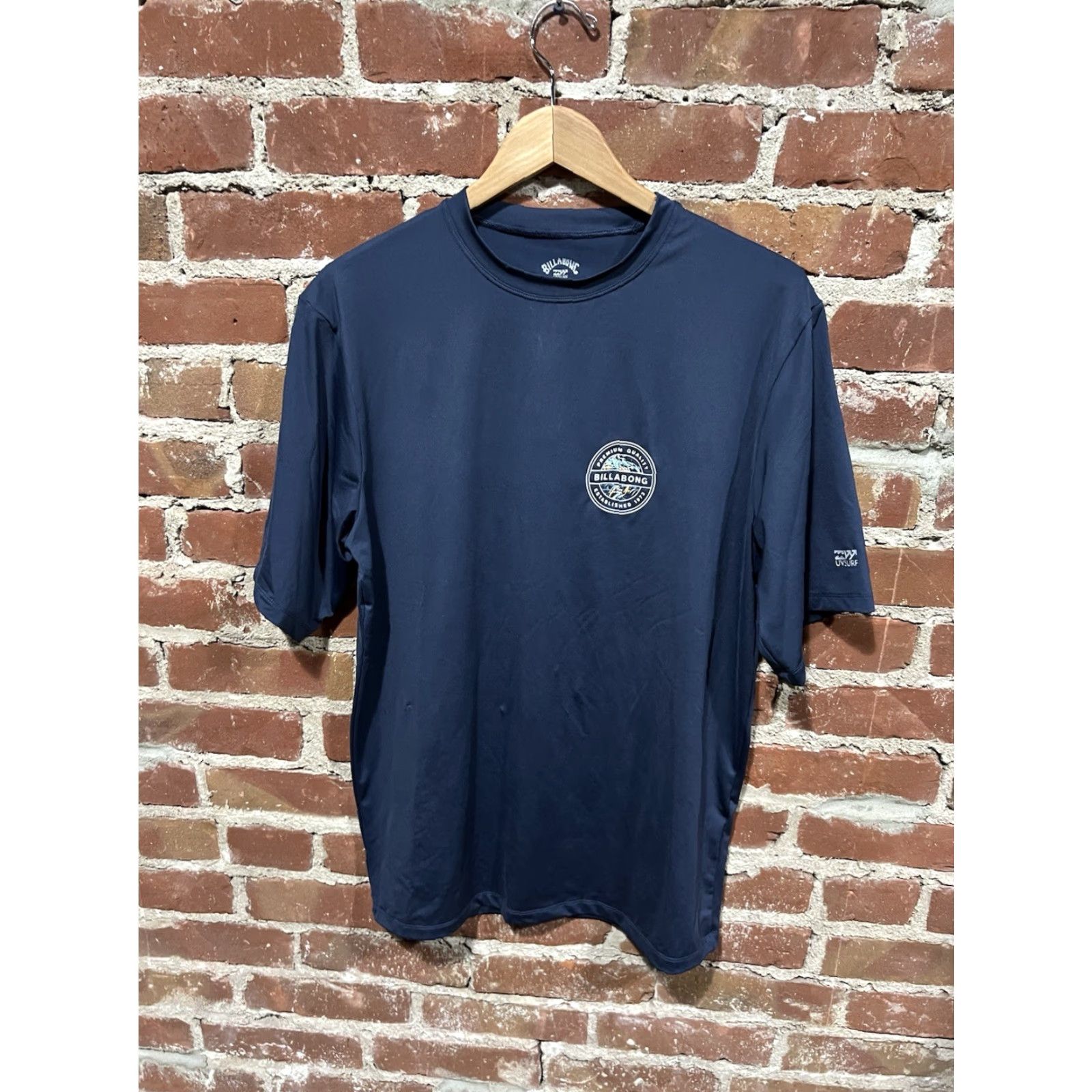 Billabong Billabong Mens T-Shirt Short Sleeve Blue Size L Adult Regular Fit Size US L / EU 52-54 / 3 - 2 Thumbnail
