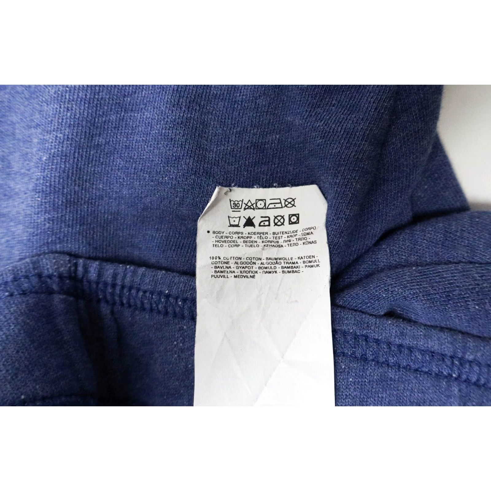 Napapijri NAPAPIJRI Sweat Shorts Men's SMALL Blue Casual Elastic Waist Drawstring Logo Size US 29 - 7 Thumbnail