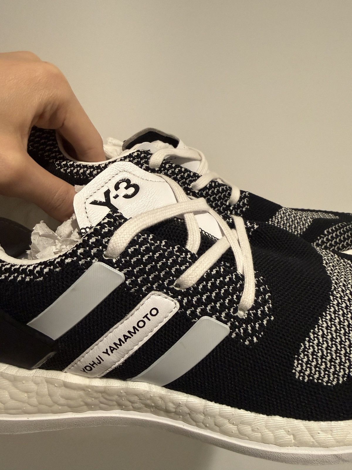 Adidas × Y-3 Y-3 Pure Boost ZG Knit – Yohji Yamamoto (Black Multi) Size US 8.5 / EU 41-42 - 4 Thumbnail