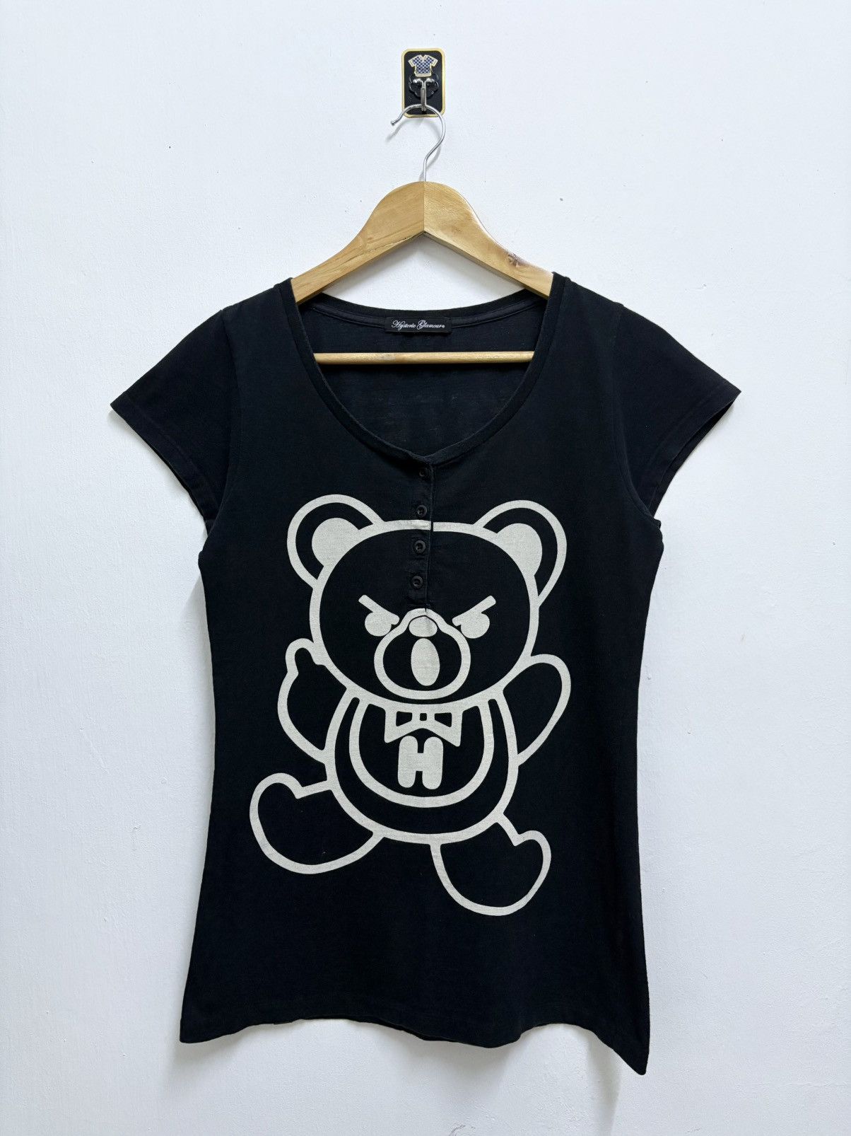 Hysteric Glamour 2000's Hysteric Glamour " Fuckin Bear " S/S Mini Dress Size S / US 4 / IT 40 - 1 Thumbnail