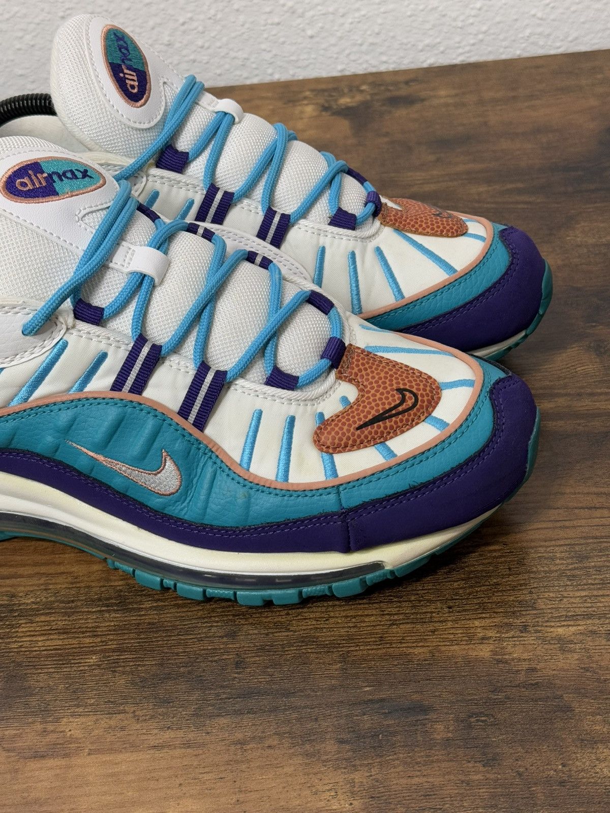 Nike Nike Air Max 98 Hornets size 10.5 Size US 10.5 / EU 43-44 - 8 Thumbnail