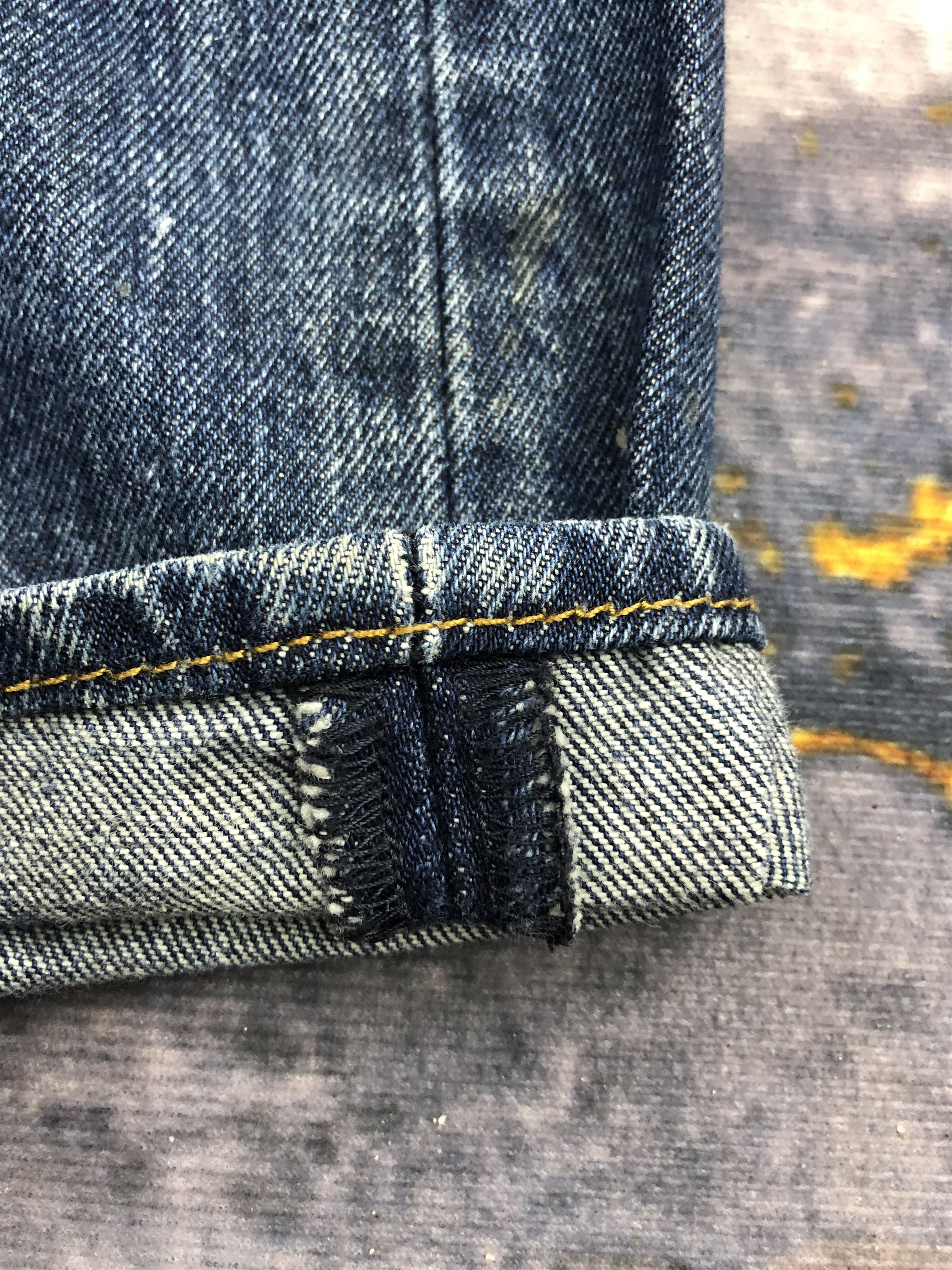 Levi's Vintage Levis 501 Splatter Paint Jeans DPP0096 Size US 39 - 9 Thumbnail