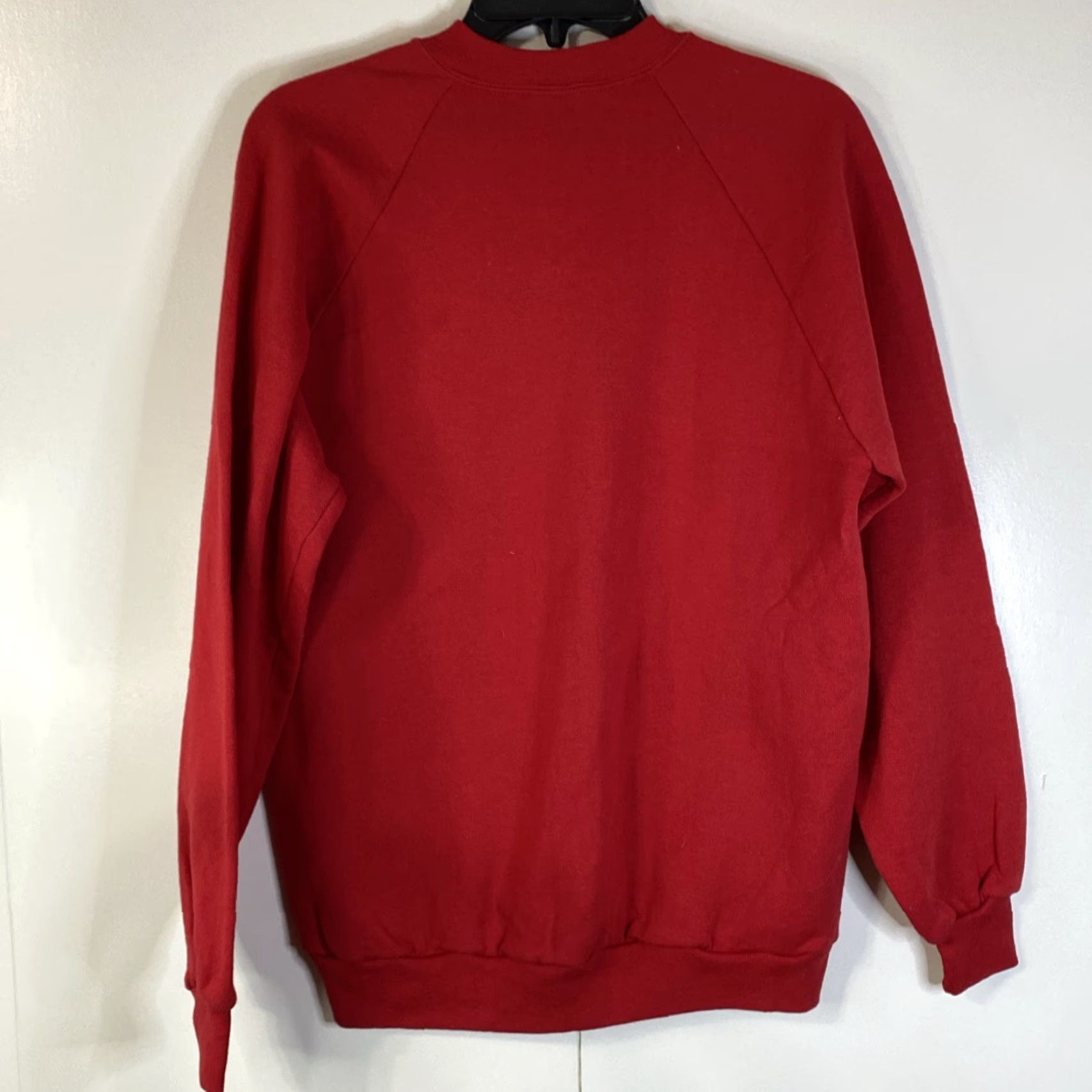 Jerzees VINTAGE Jerzees Crewneck Sweater Mens M Red 1990s USA Made Blank Grunge Shirt Size US M / EU 48-50 / 2 - 4 Thumbnail