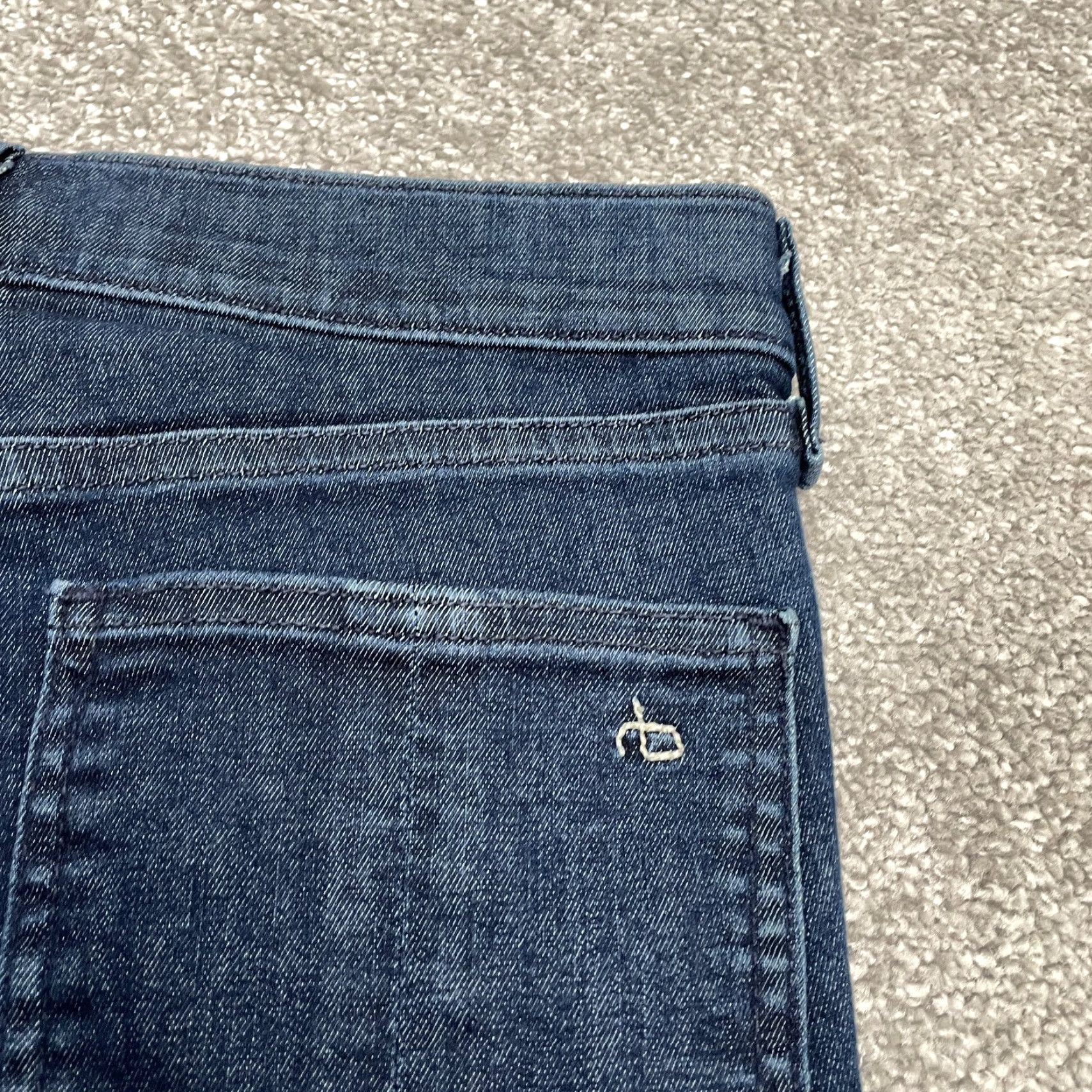 Rag & Bone VINTAGE Rag & Bone Women's Skinny Jeans 26 Blue High Rise Stretch Denim Casual 90s Size 26" / US 2 / IT 38 - 5 Thumbnail